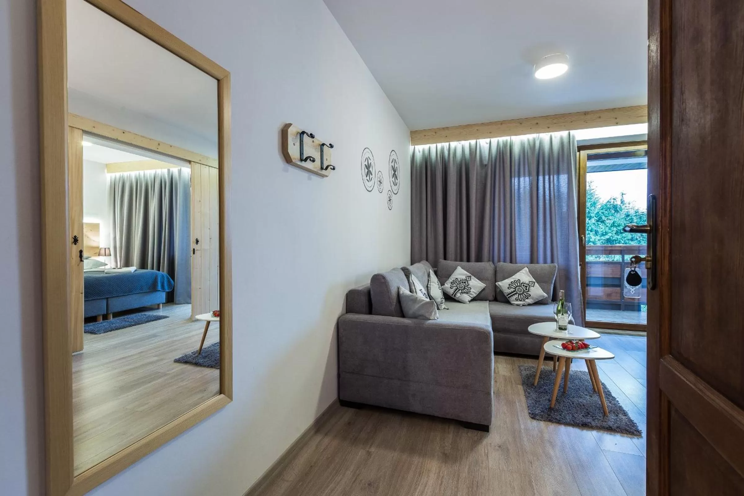 Photo of the whole room, Seating Area in Willa Baciarka