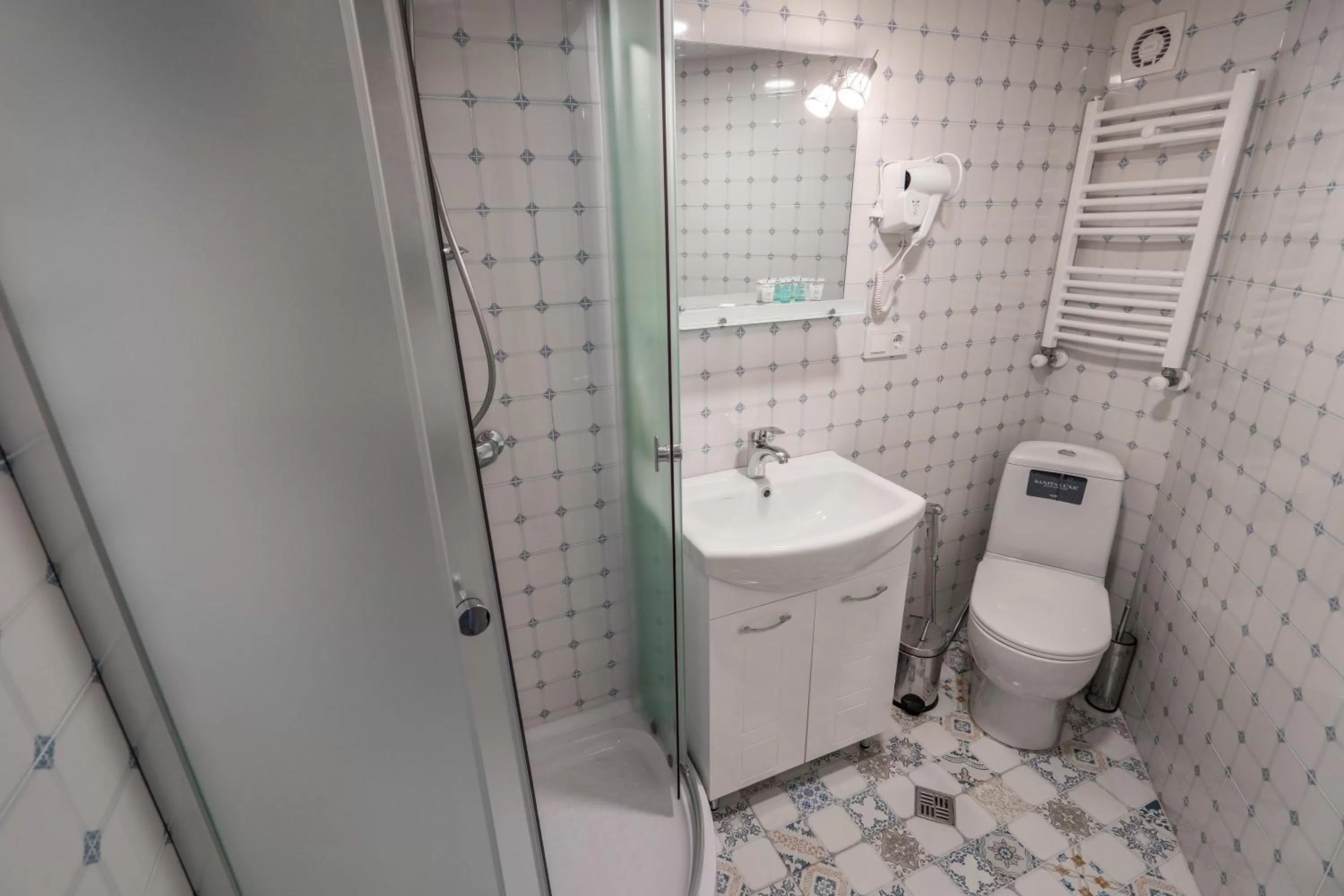 Bathroom in Mini Hotel on Aghmashenebeli Ave