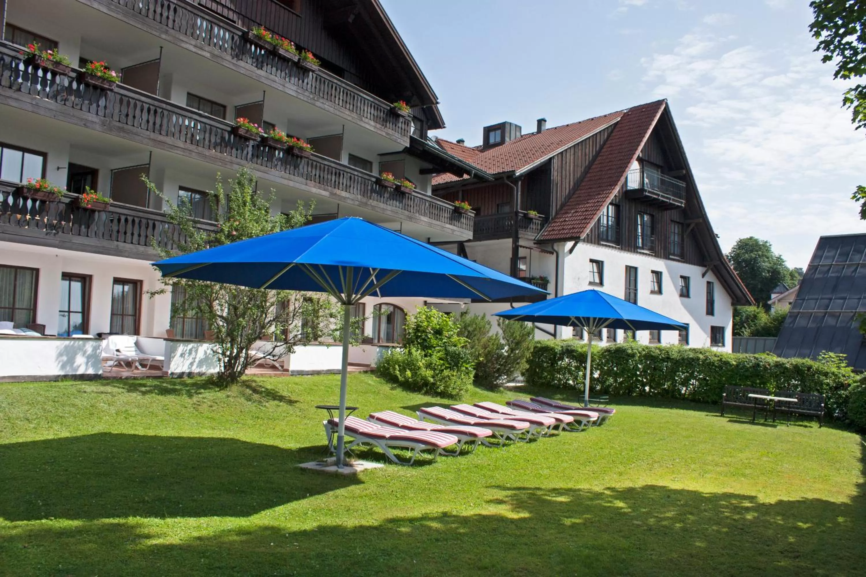 Garden in Hotel Bayerischer Hof