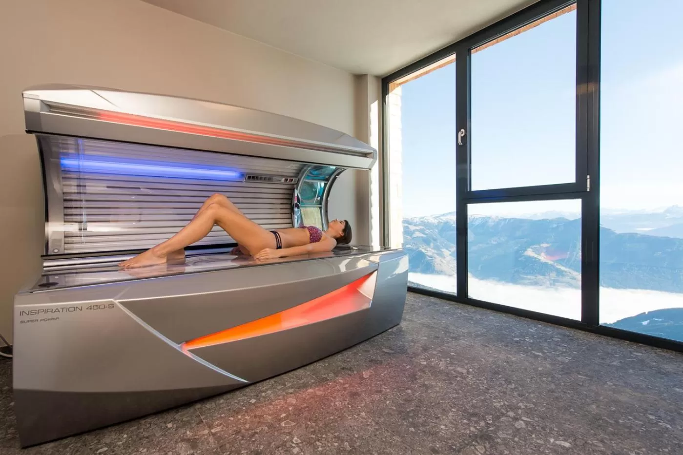 Solarium in Berghotel Schmittenhöhe