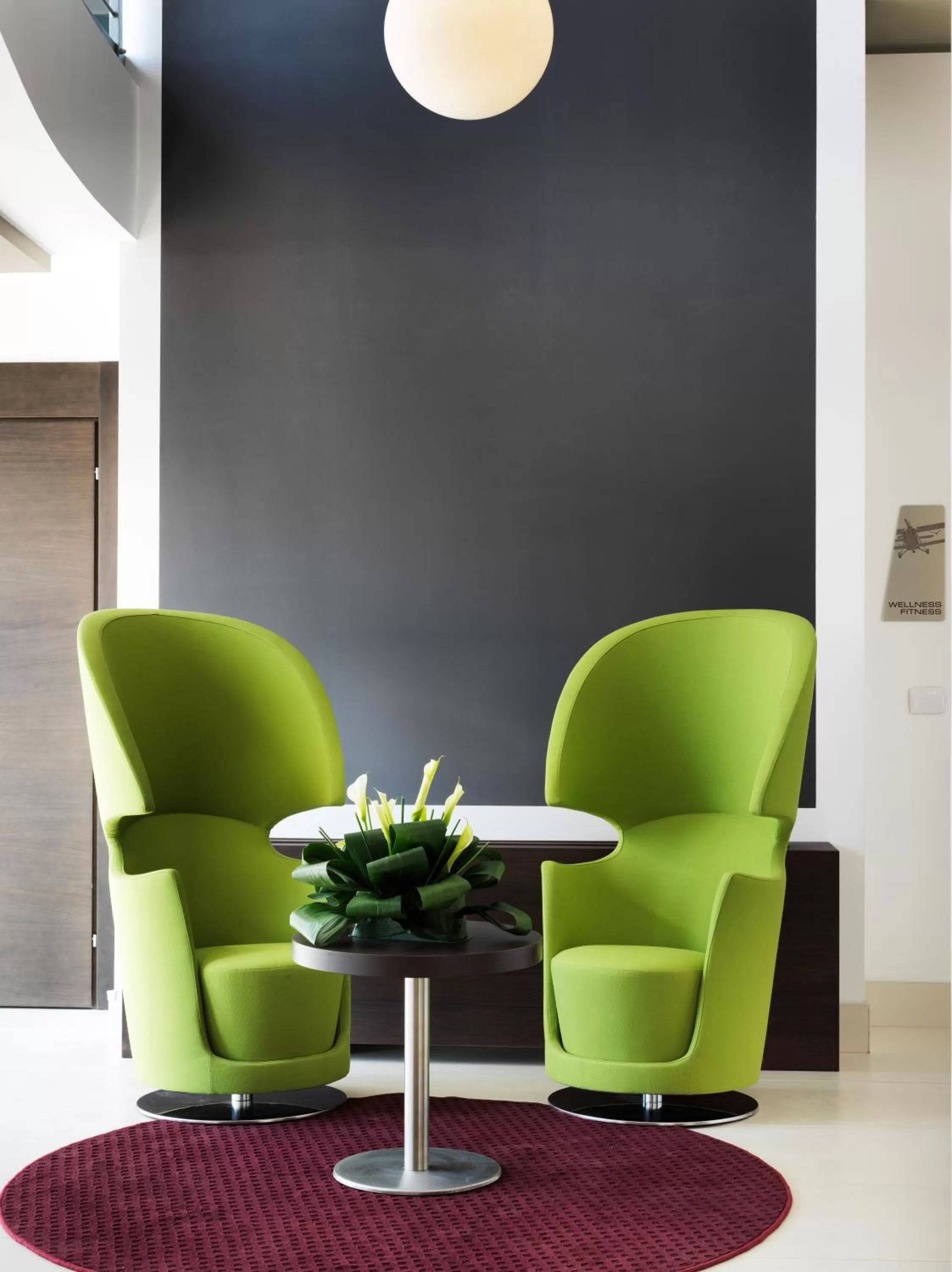 Lobby or reception in DB Hotel Verona Airport Congress & Spa