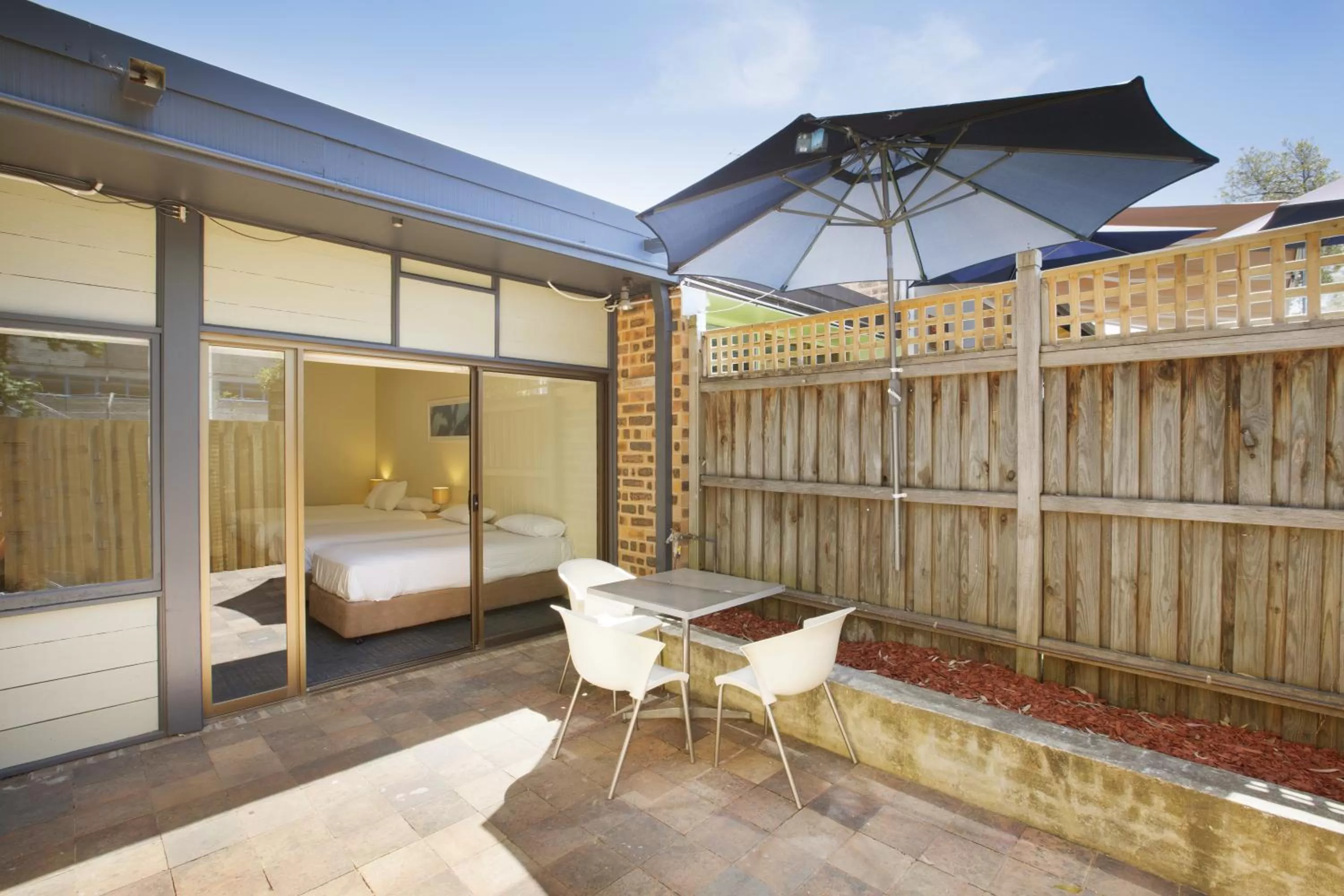 Balcony/Terrace in Nightcap at High Flyer Hotel