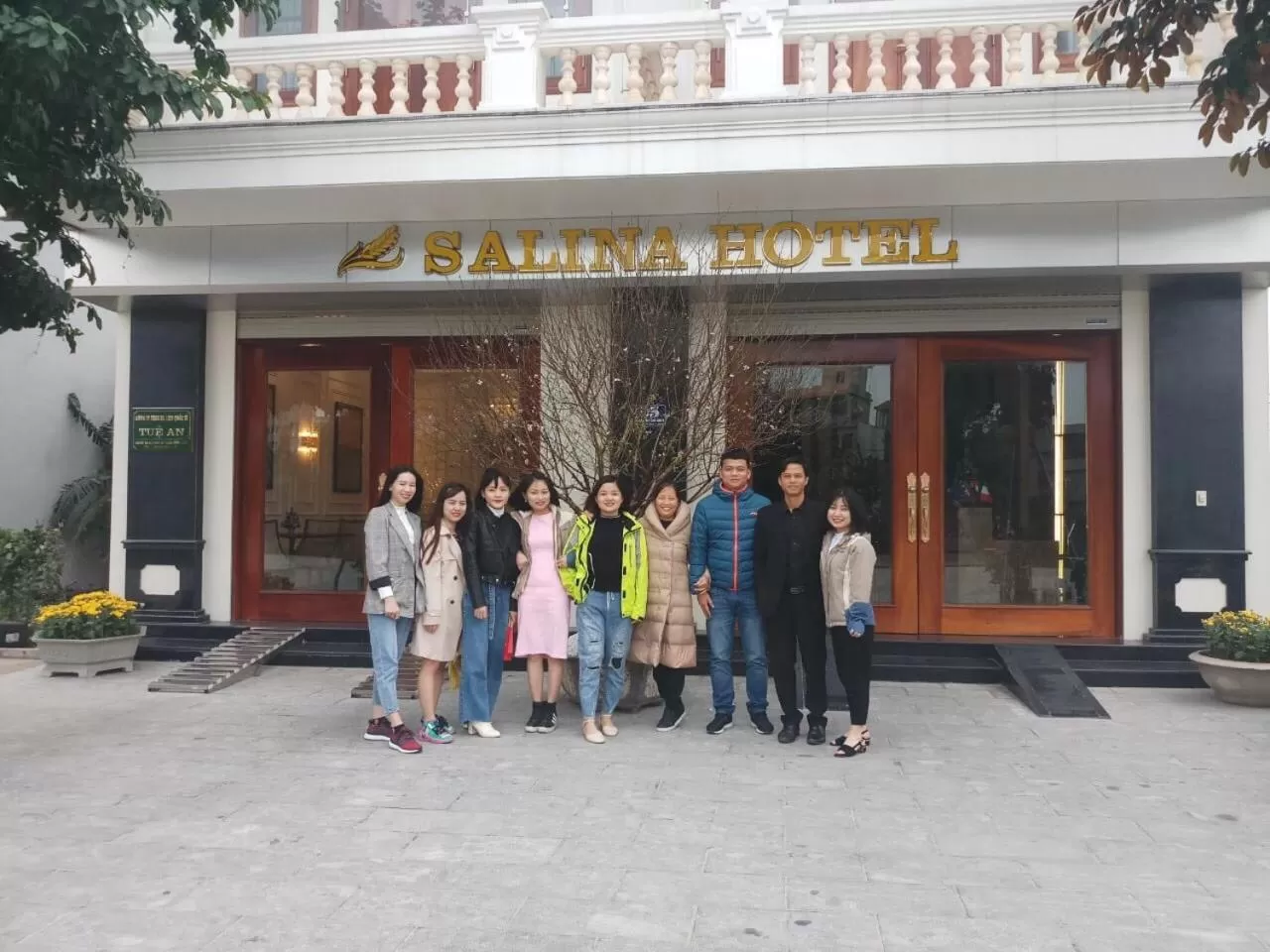 group of guests in Salina Hotel Ninh Binh