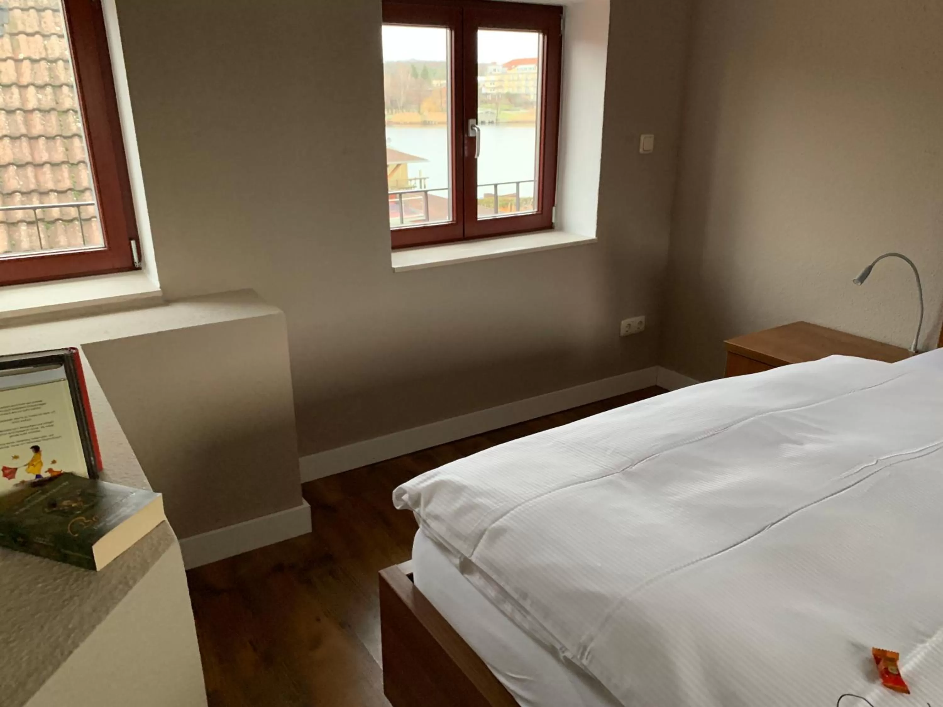 Decorative detail, Bed in Hotel Inselhof