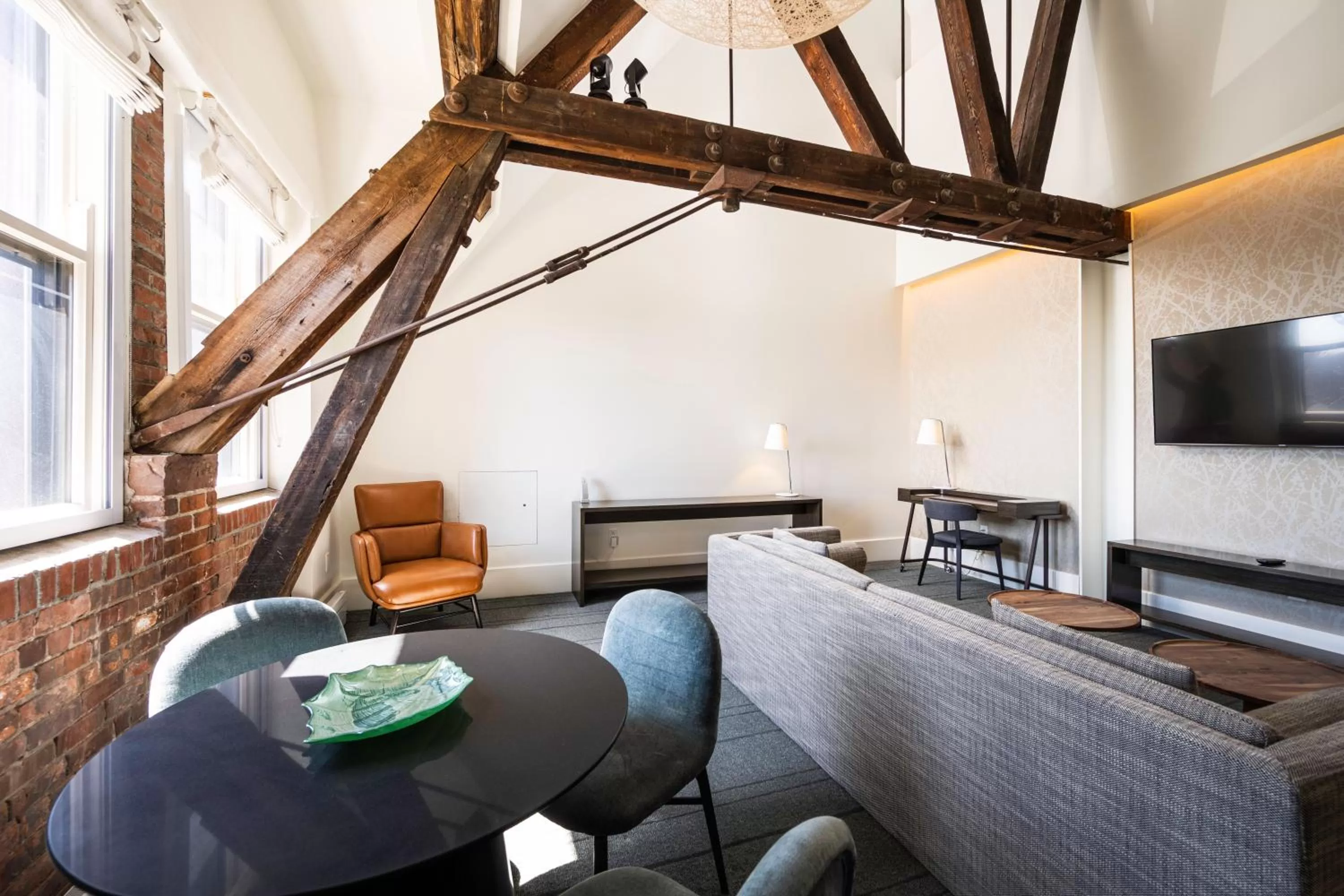 Seating area in The Richardson Hotel