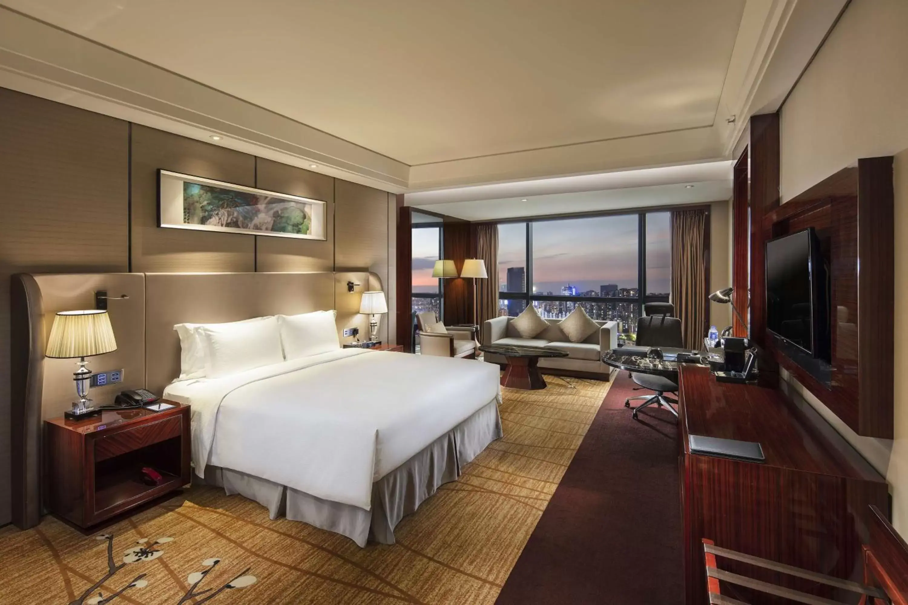 Executive King Room - Lounge Access in Hilton Foshan - Free Shuttle Bus to Canton Fair Executive King Room - Lounge Access in Hilton Foshan - Free Shuttle Bus to Canton Fair