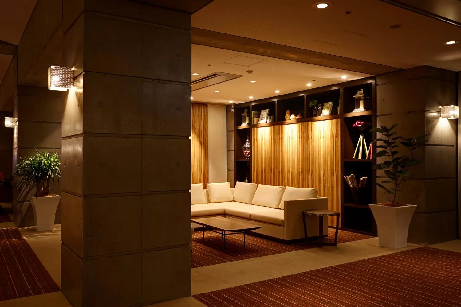 Lobby or reception in The Residential Suites Fukuoka
