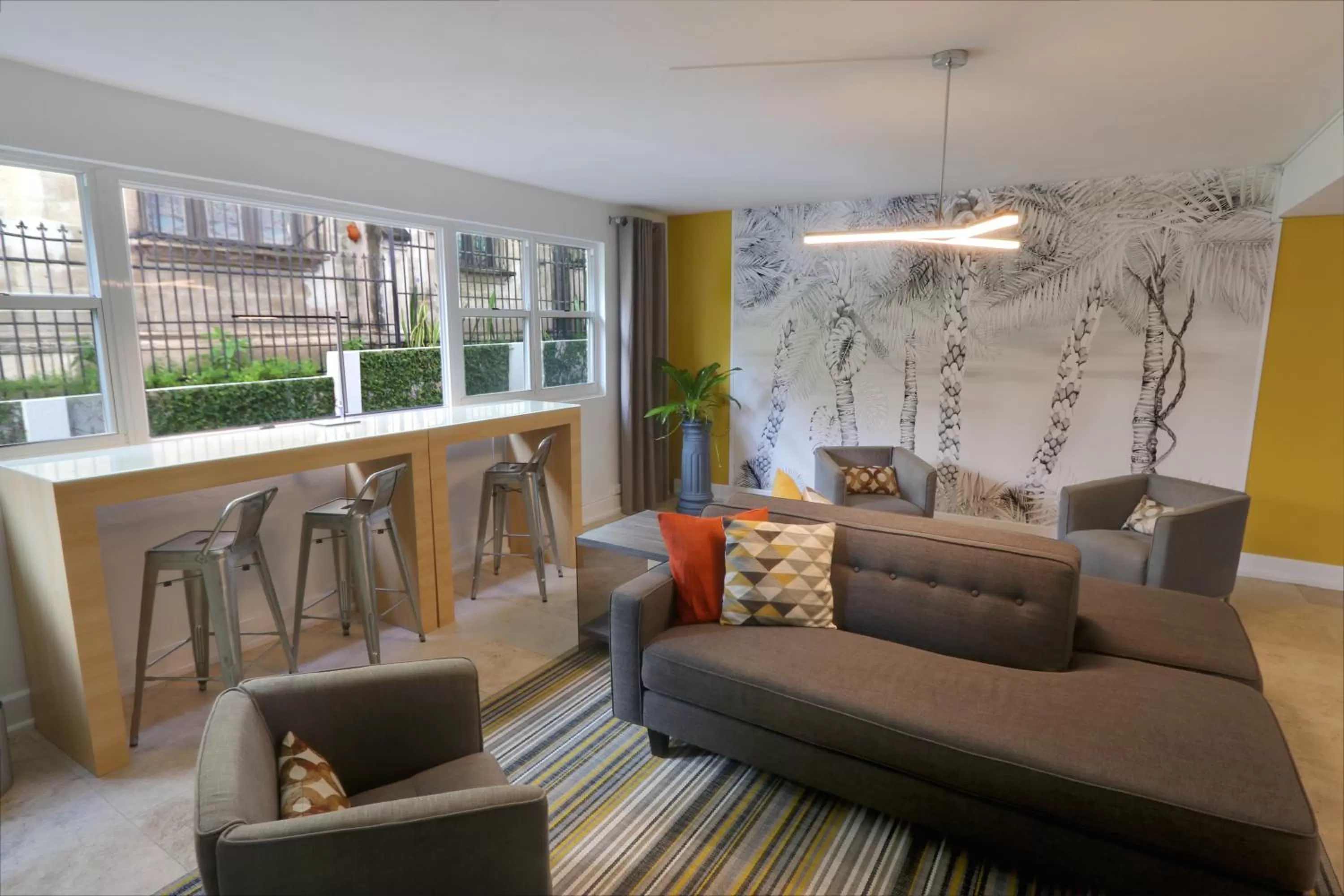 Seating area in Hotel Miramar