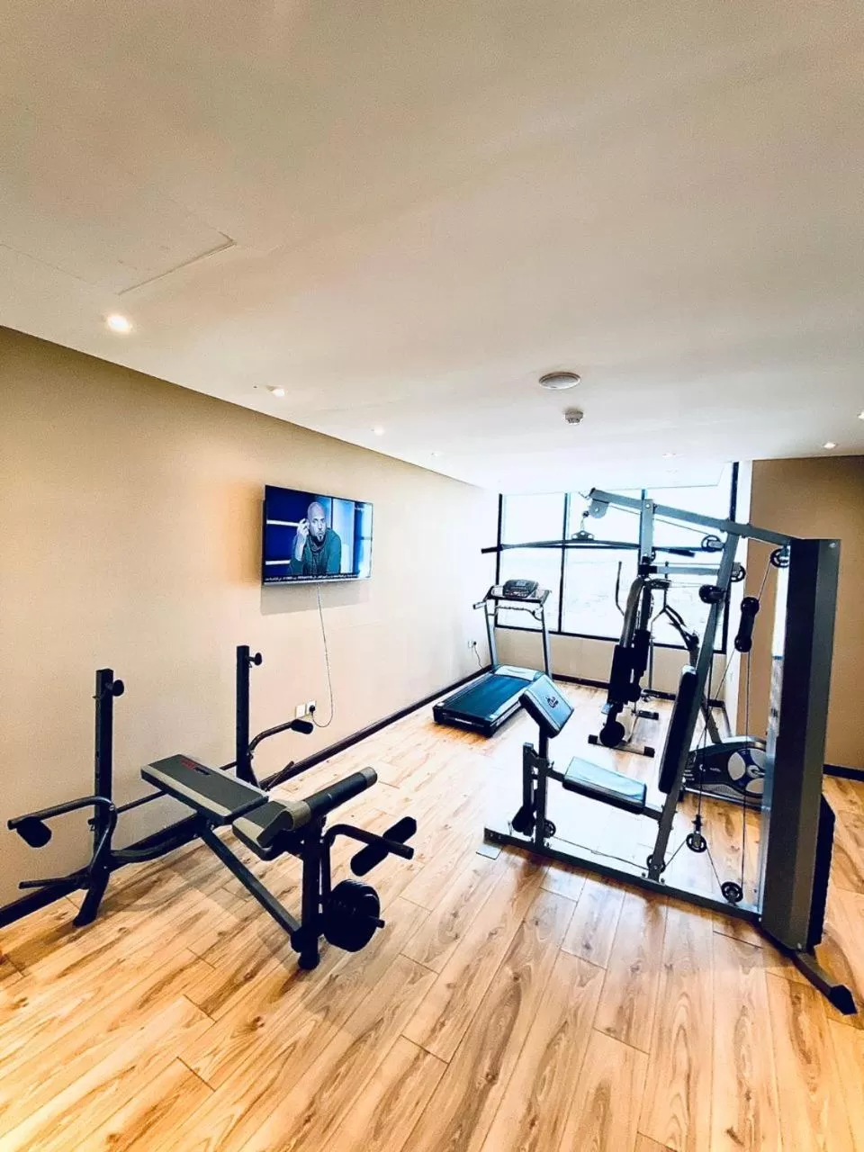 Fitness centre/facilities in Naviti Warwick Dammam