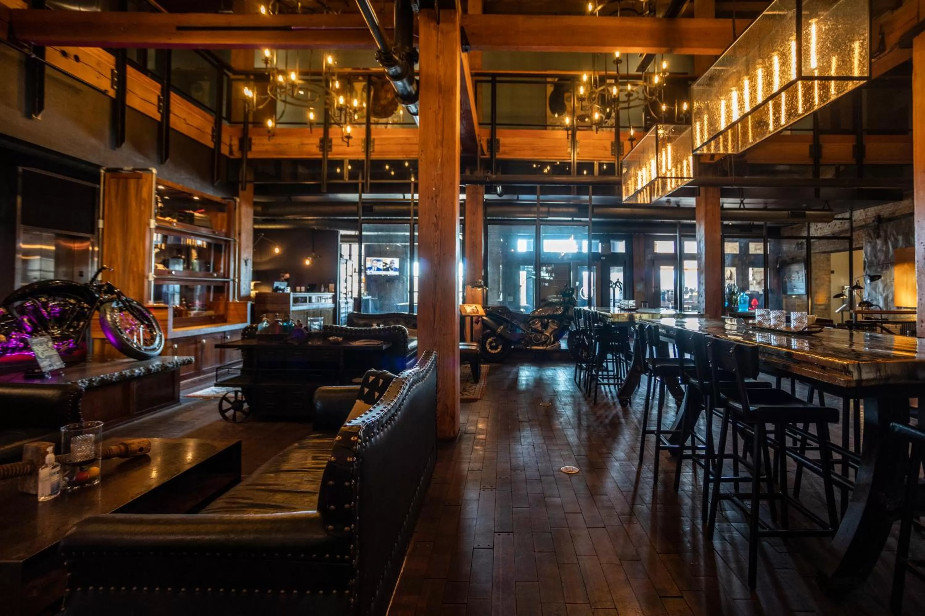 Lobby or reception in The Iron Horse Hotel