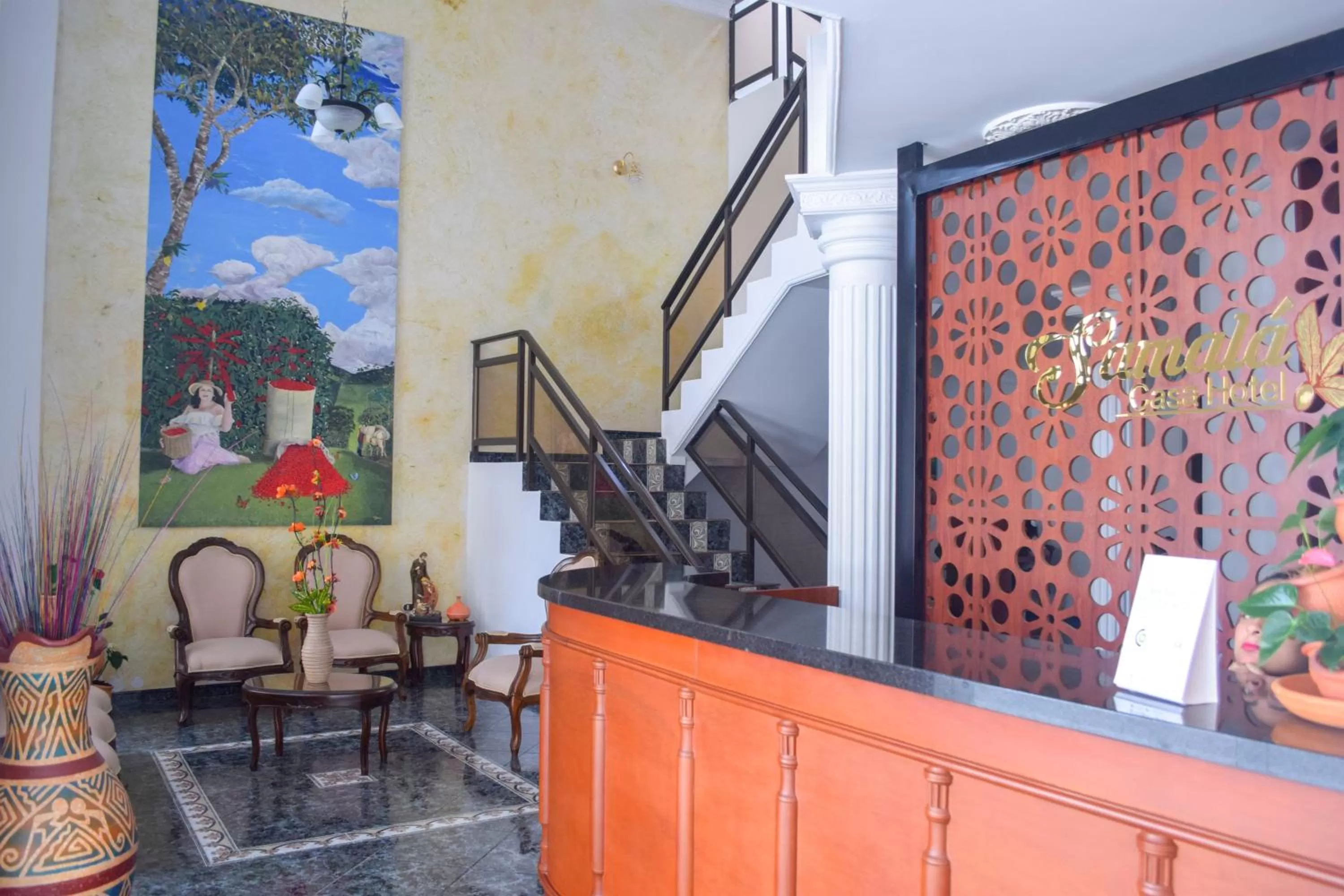 Lobby or reception, Lobby/Reception in Samalá Casa Hotel
