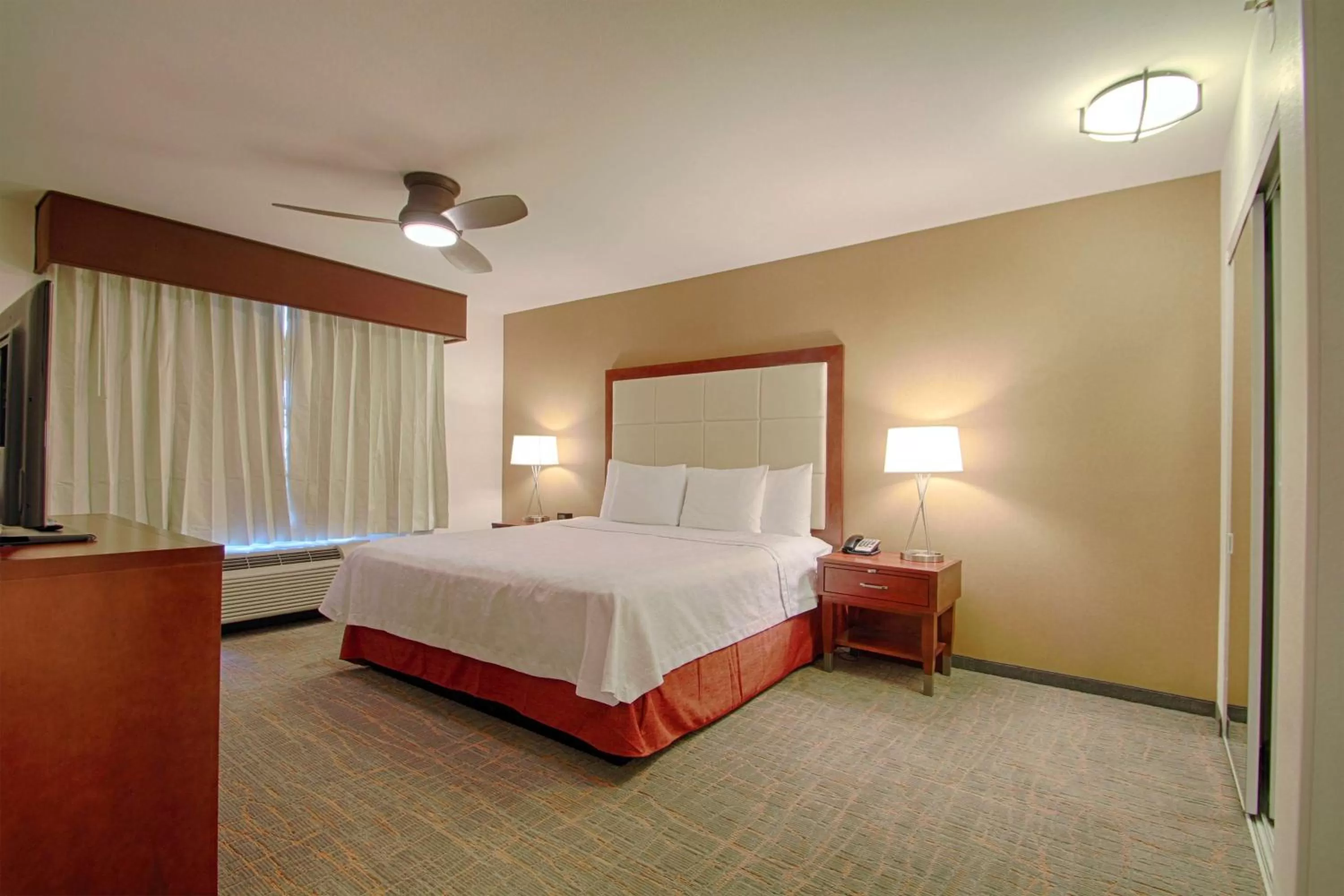 Bed in Homewood Suites by Hilton Las Vegas Airport