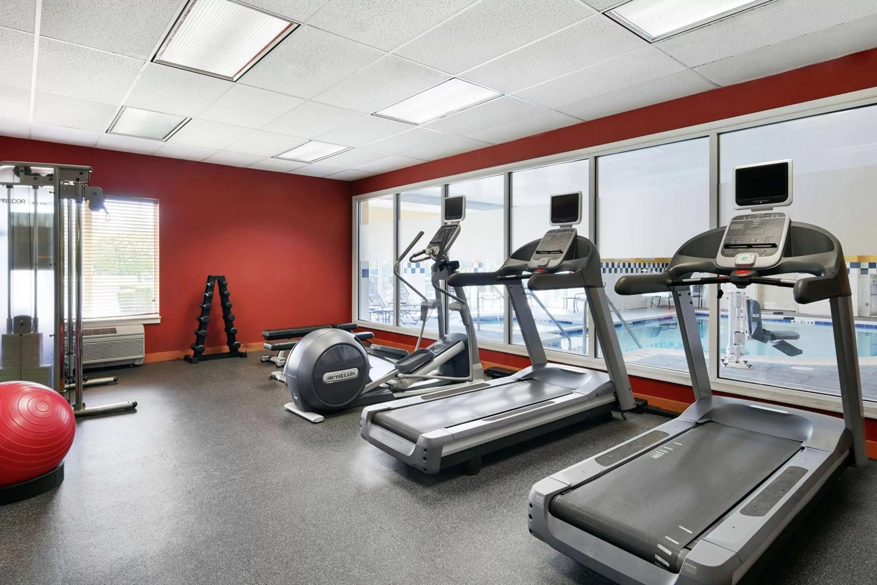 Fitness centre/facilities in Hilton Garden Inn Allentown West