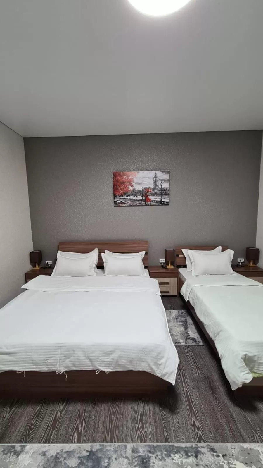 Bed in Deluxe SPA-Hotel