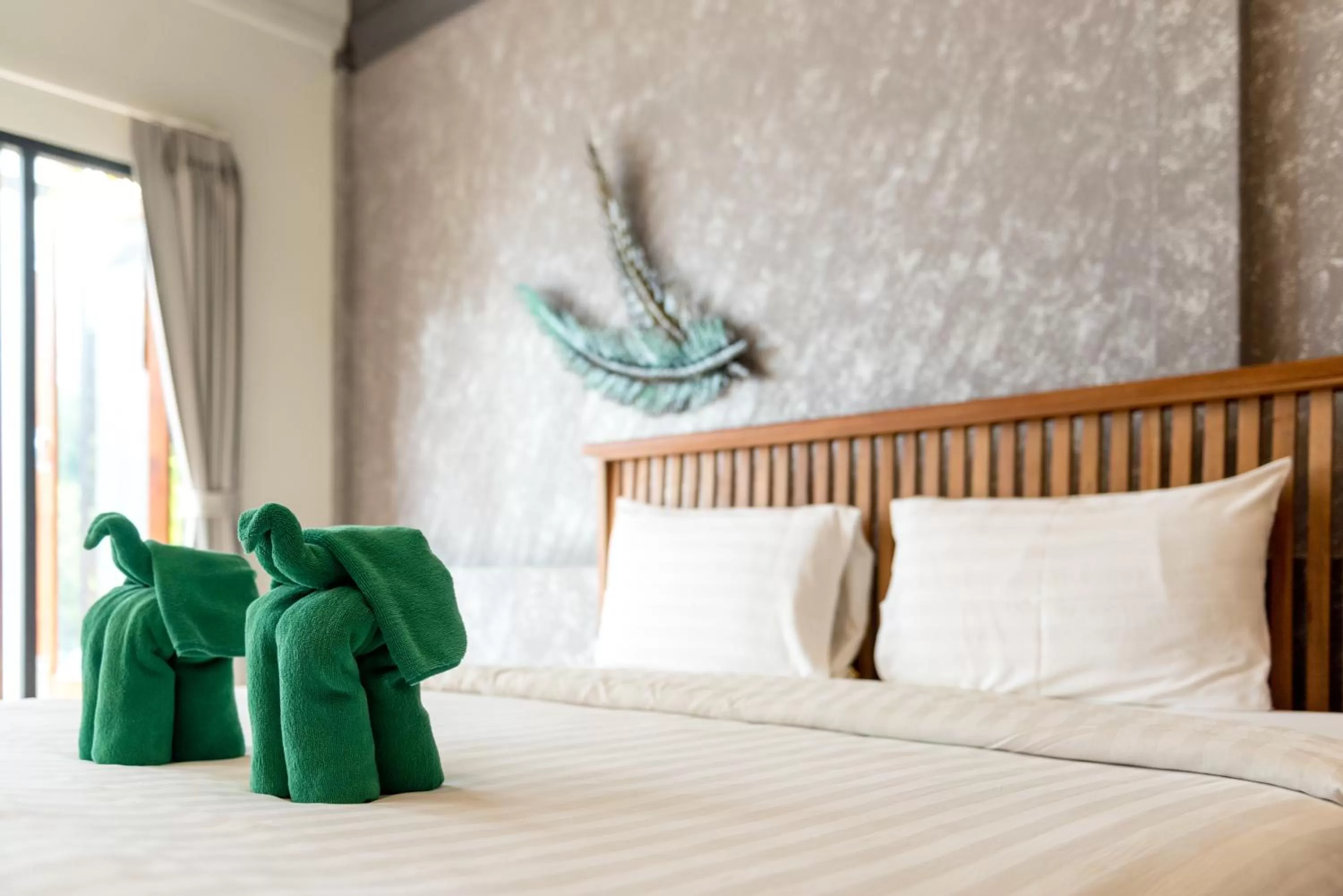 Decorative detail, Bed in The Stage-Koh Chang