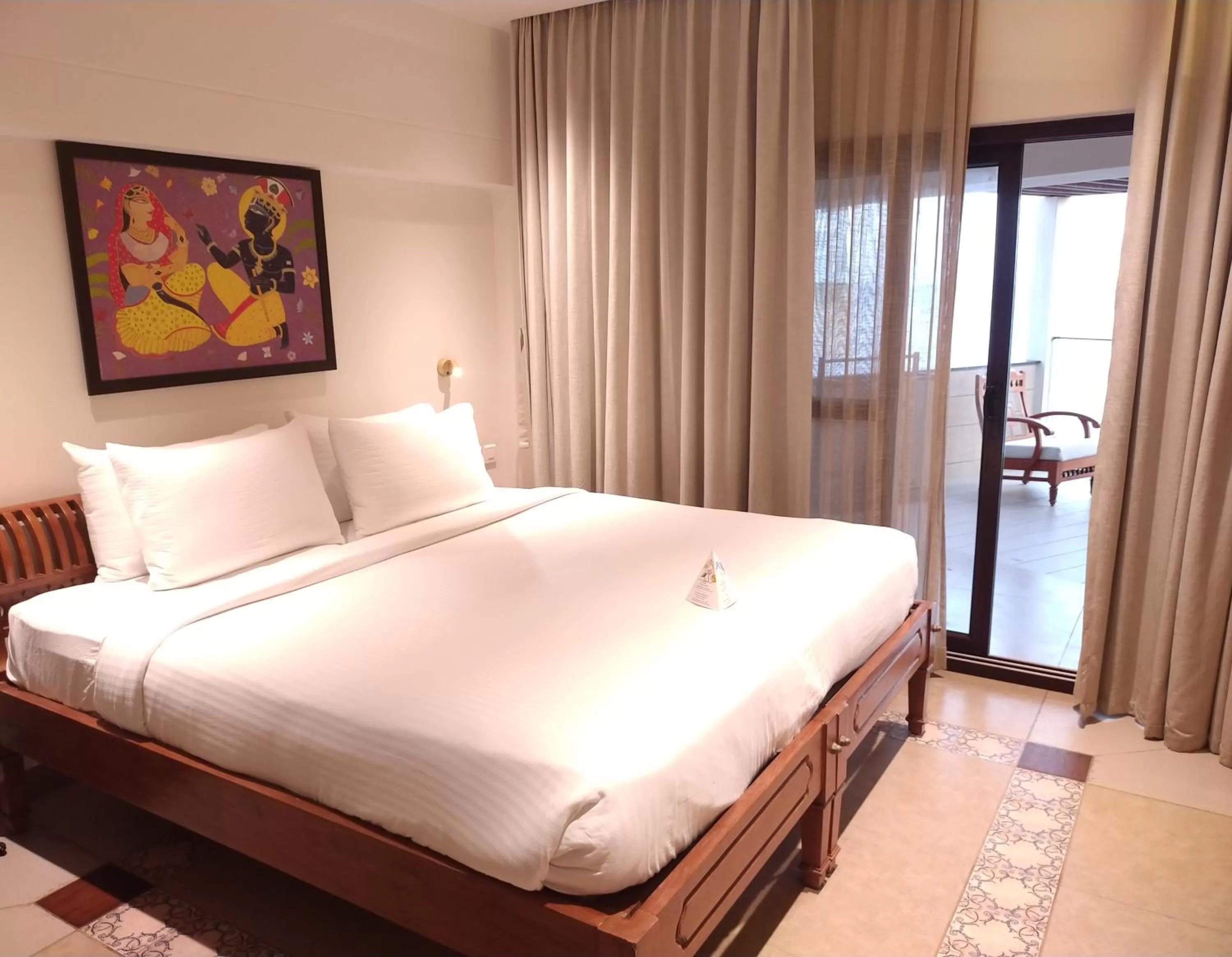 Bedroom, Bed in Rockholm at the Light House Beach