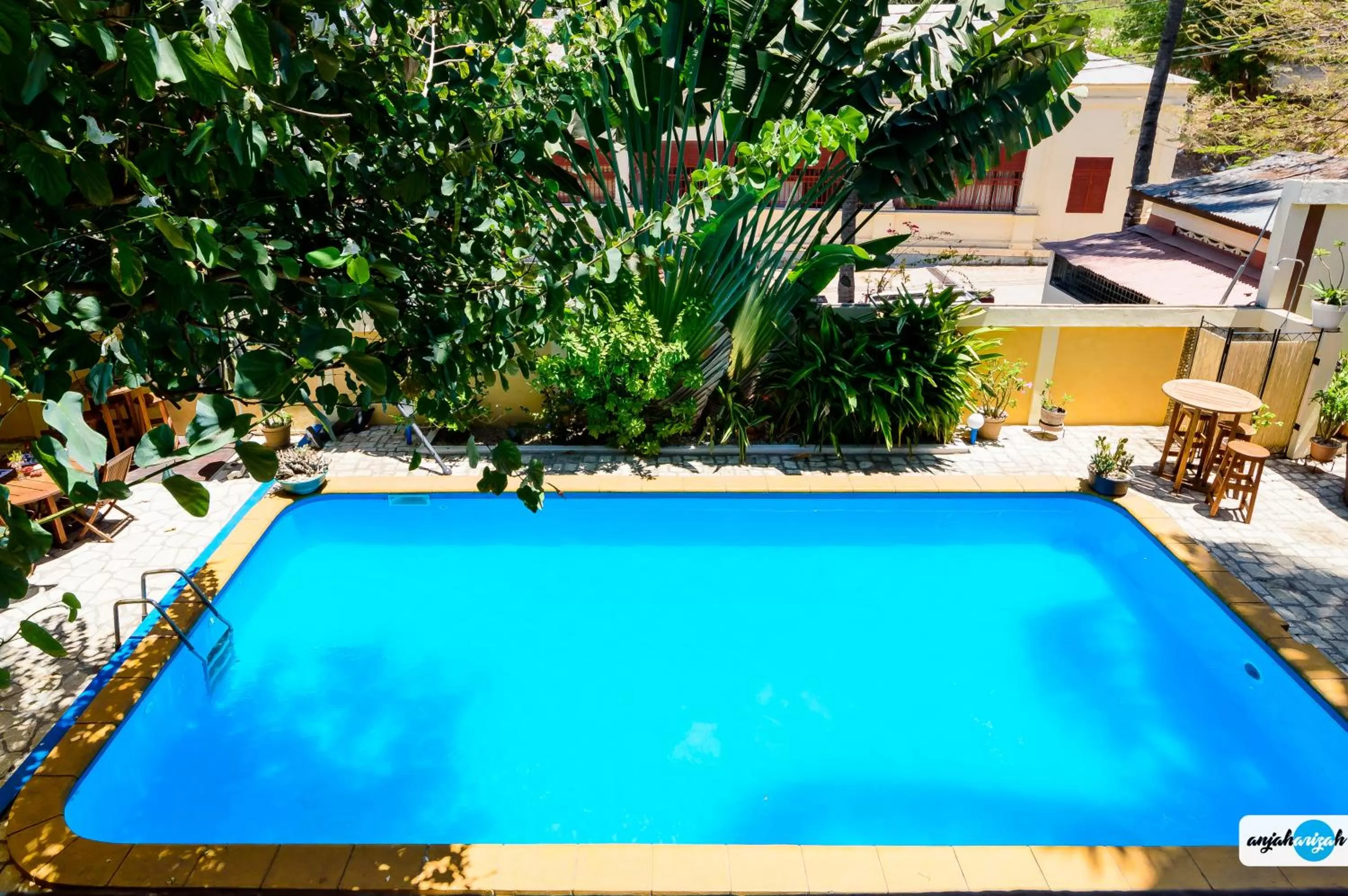 Garden in Hôtel Restaurant Coco Lodge Majunga