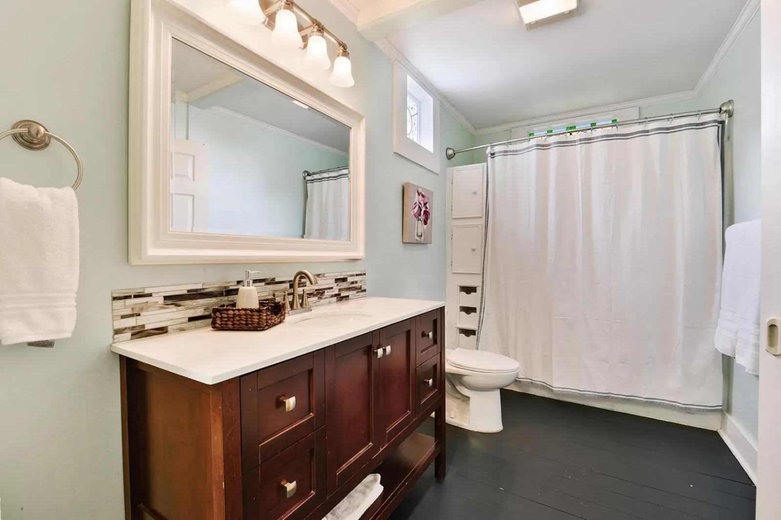 Bathroom in T'Frere's Bed & Breakfast