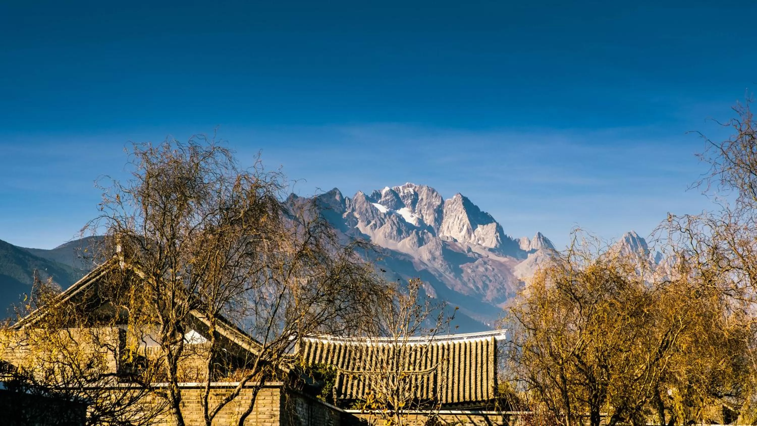 Natural landscape in Banyan Tree Lijiang