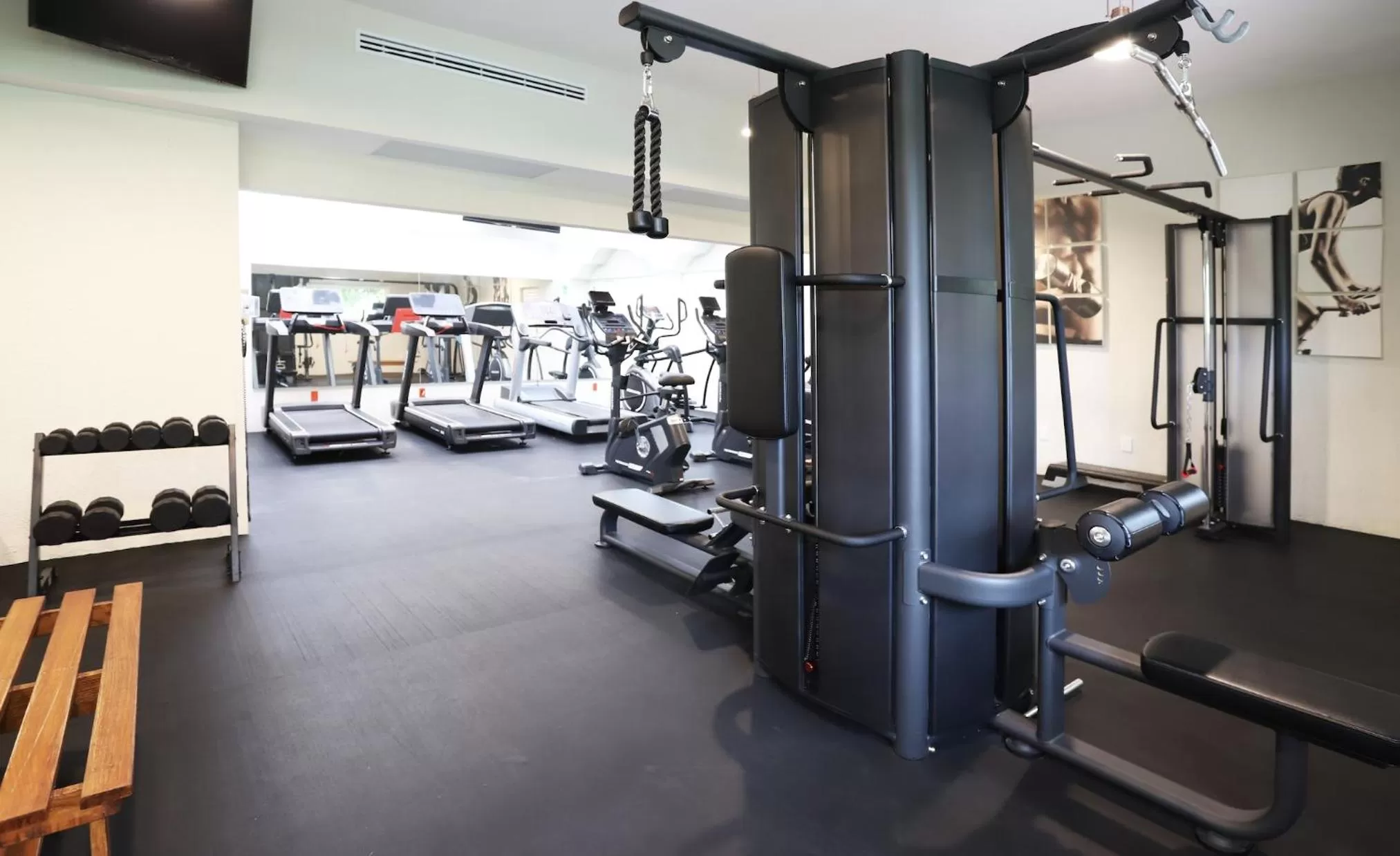 Fitness centre/facilities in Adhara Hacienda Cancun