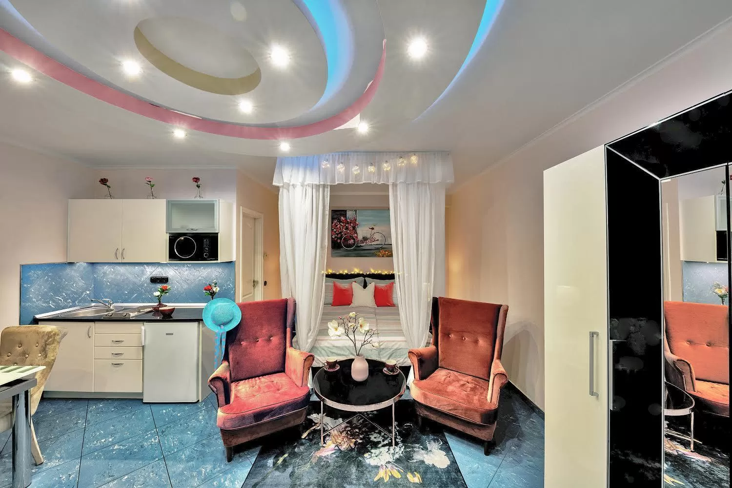 Living room, Seating Area in Vintiamo Apartmanok