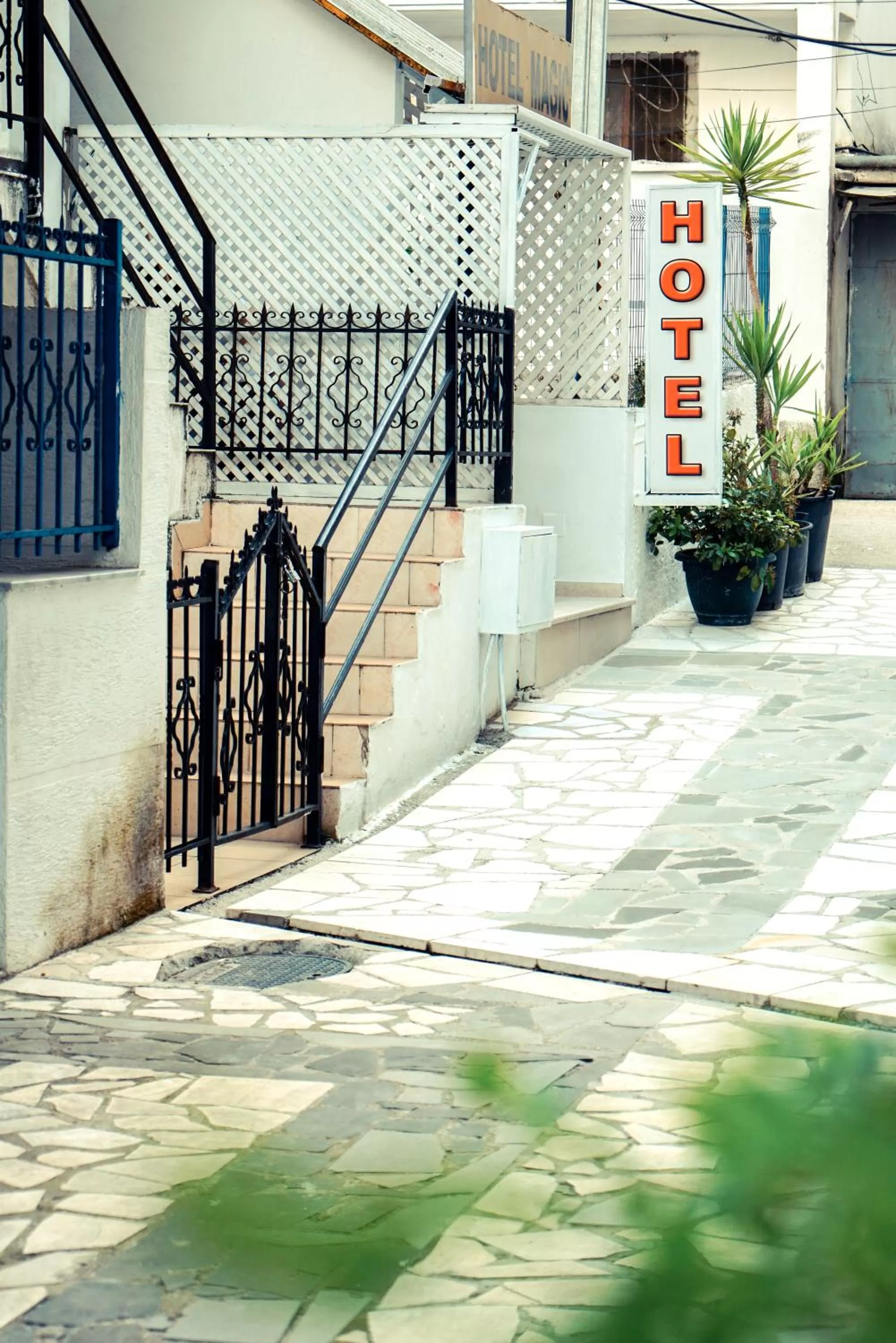 Facade/entrance in Hotel Magic