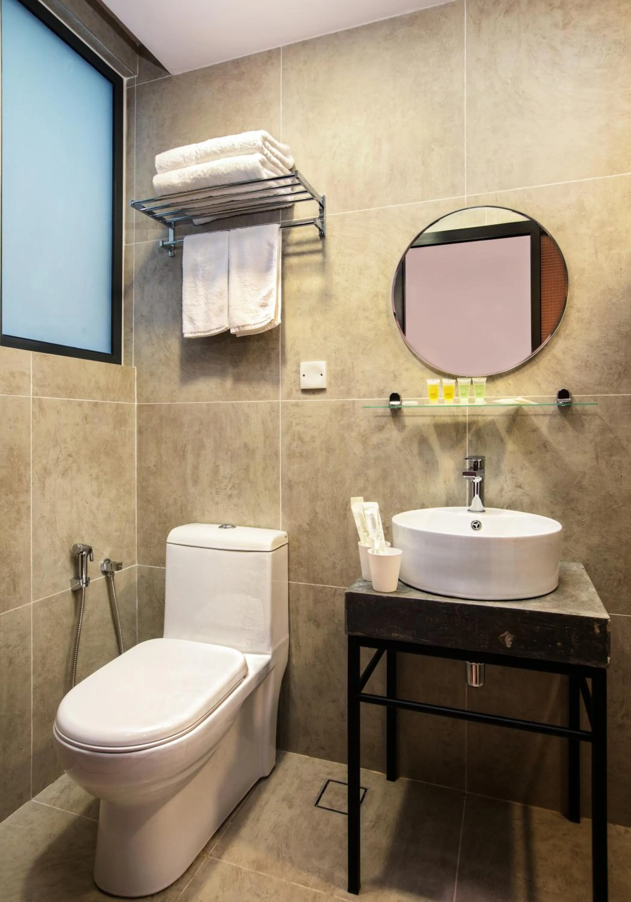 Toilet in Hotel Twenty 8B