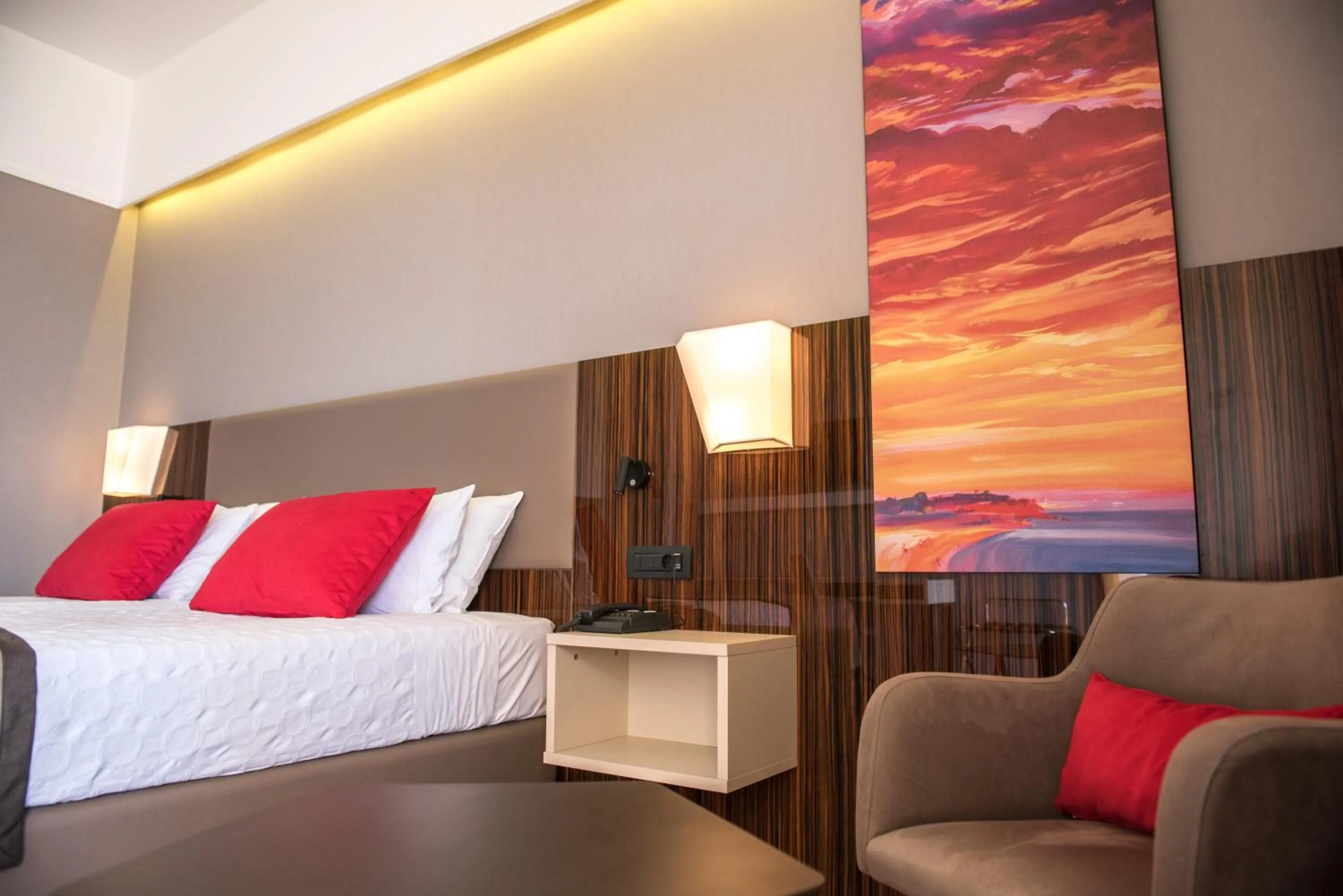 Decorative detail, Bed in Ramada Plaza by Wyndham Thraki