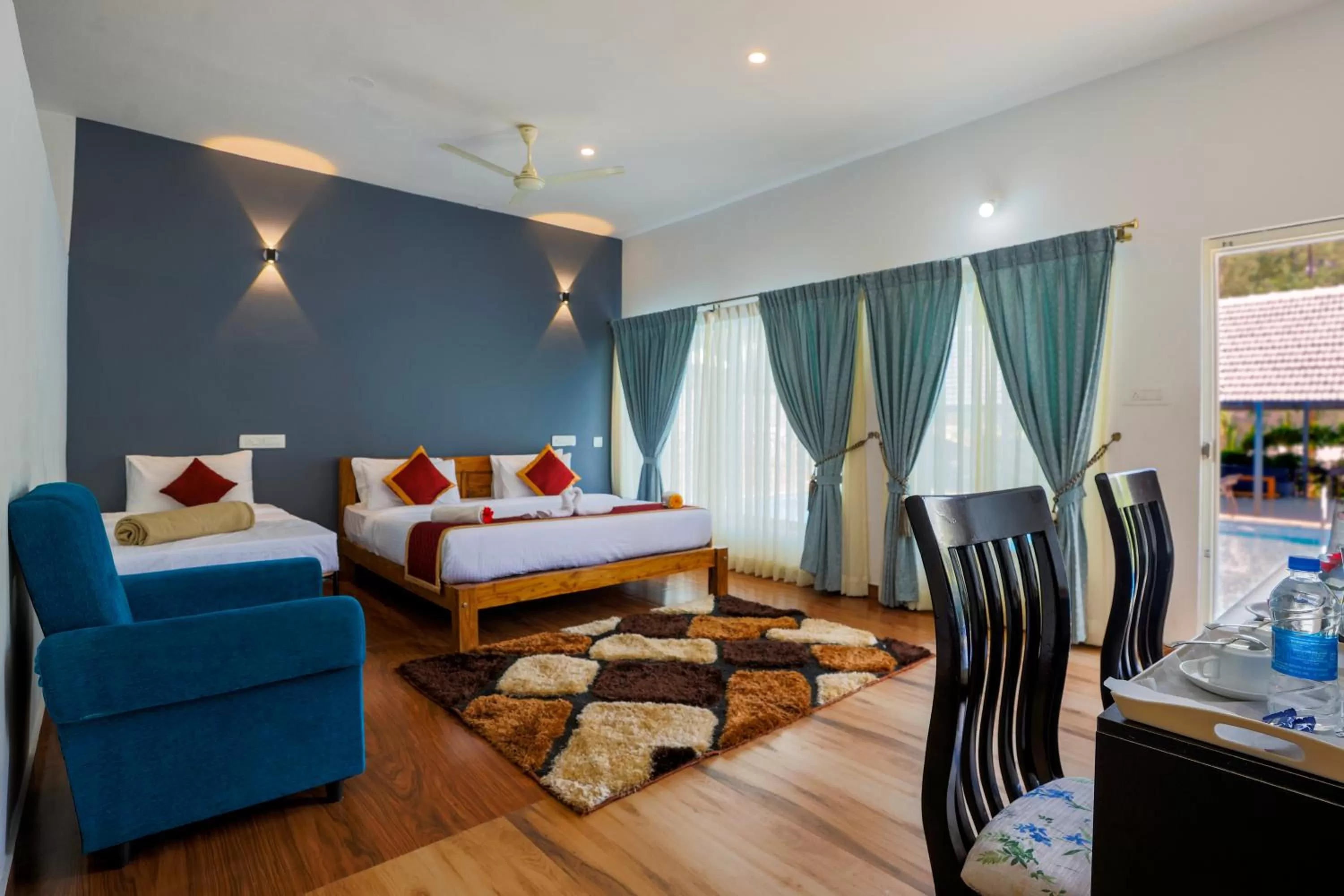 Bedroom in The Spectrum Resort, Chikmagalur