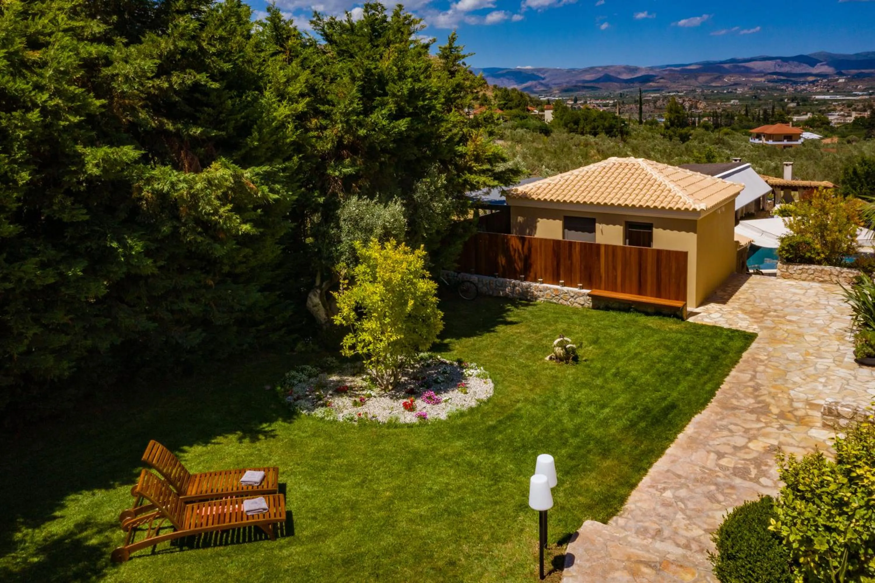 Property building in Anthemion Suites and Villas