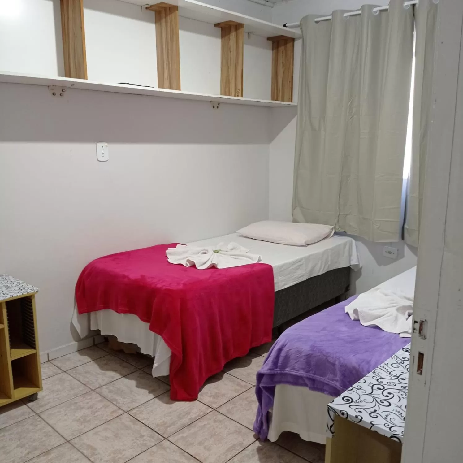 Bed in Pousada Murilo centro foz