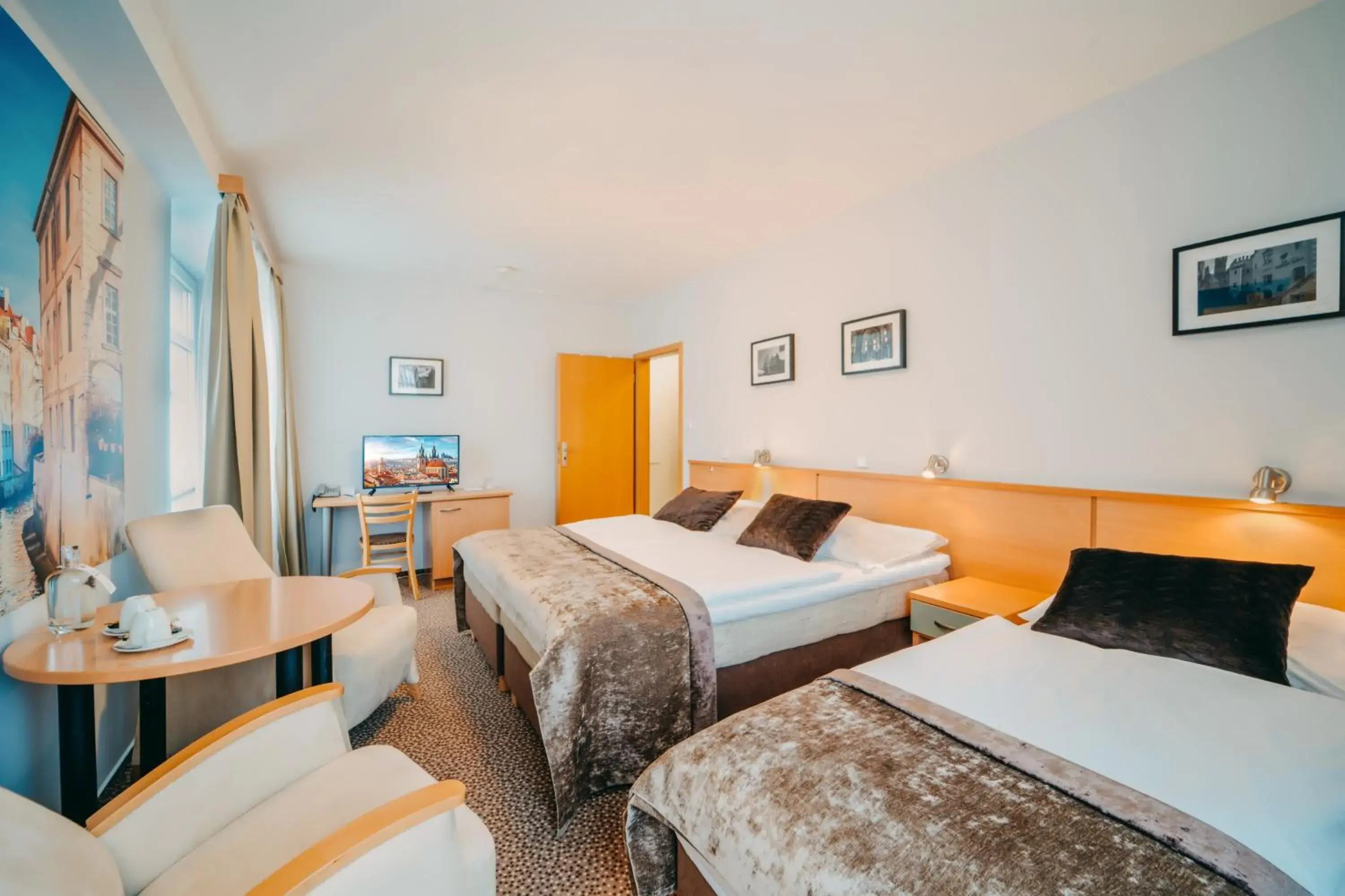 Two-Bedroom Apartment (4 pax) with Wellness Access in Wellness Hotel Extol Inn - Czech Leading Hotels Two-Bedroom Apartment (4 pax) with Wellness Access in Wellness Hotel Extol Inn - Czech Leading Hotels