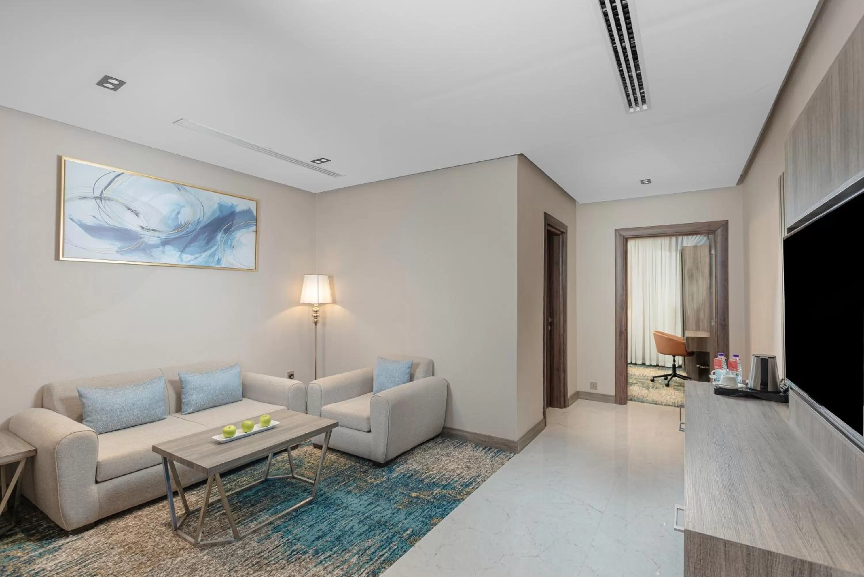 Living room in Seven Gardens Hotel Al Narjis
