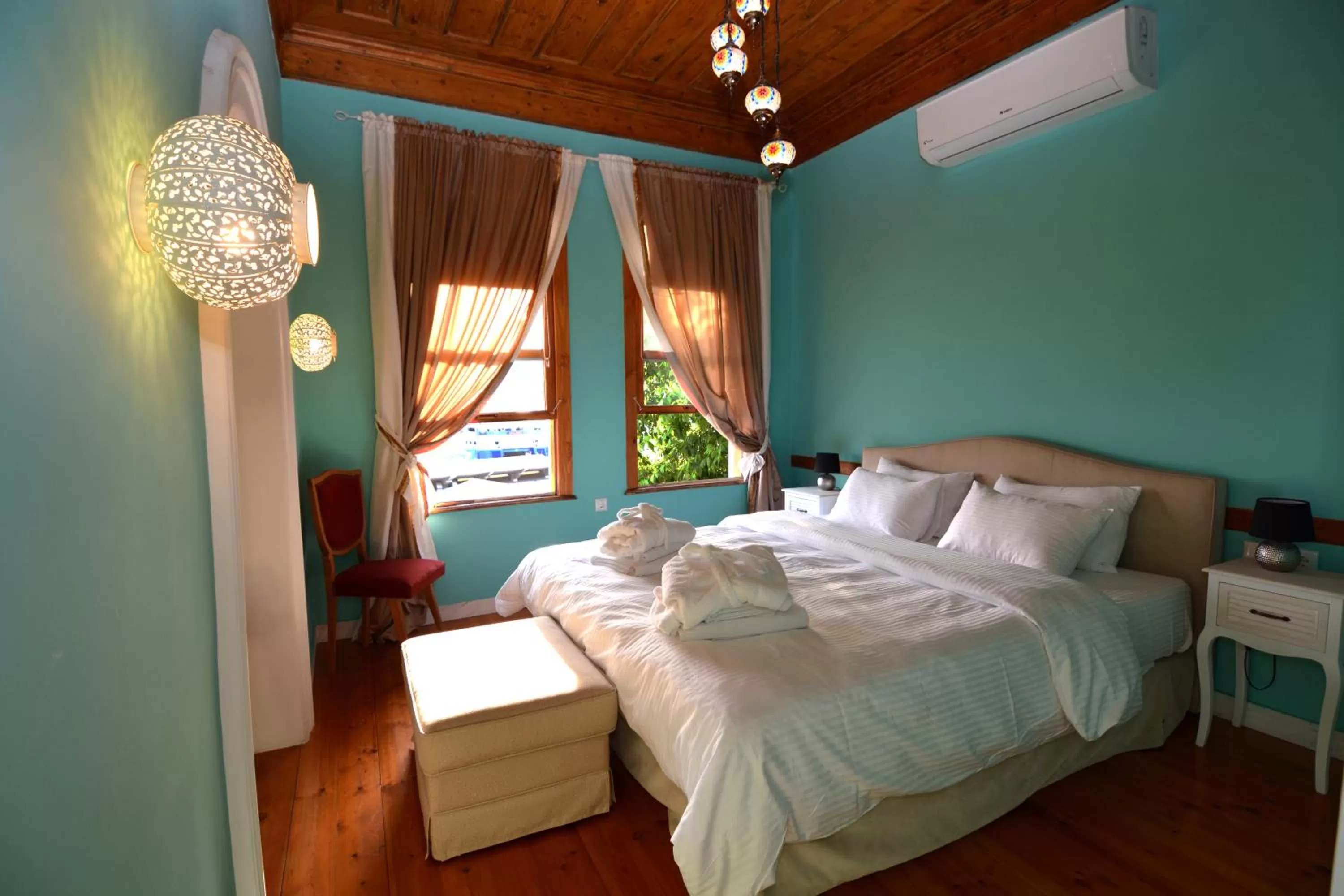 Bed in Amina Hanem Boutique Apartments