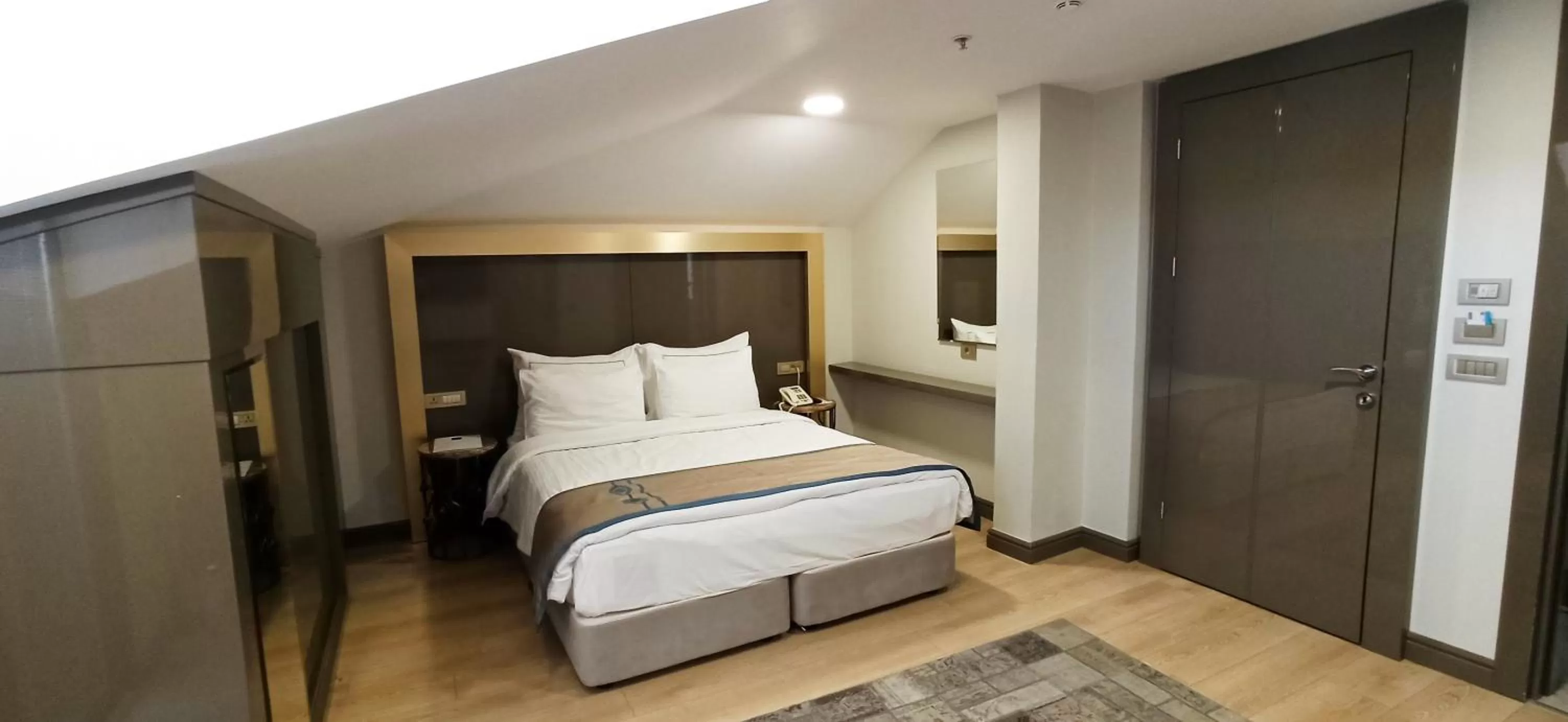 Bed in Peyk Hotel Oldcity