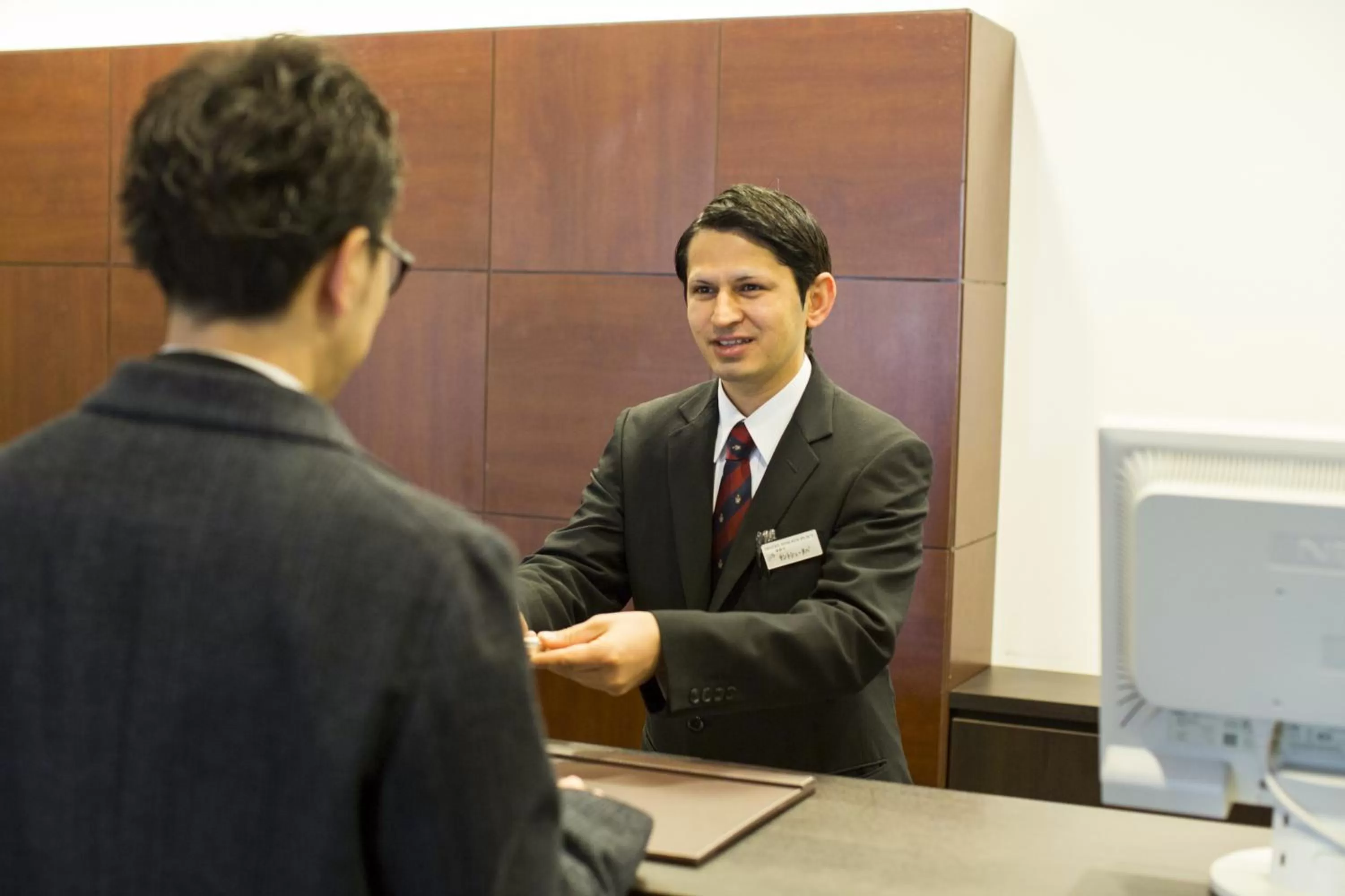 Staff in Hotel Hakata Place