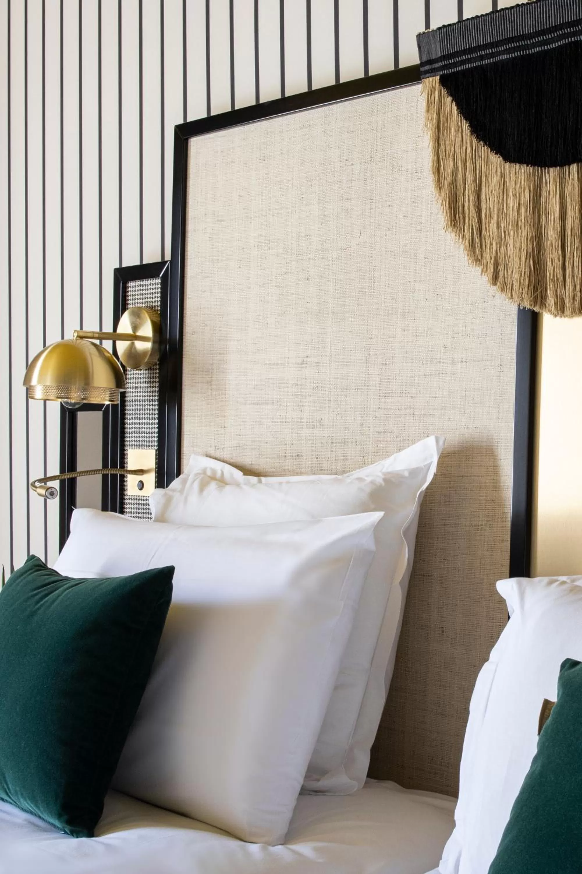 Decorative detail, Bed in Best Western Premier Hotel Roosevelt