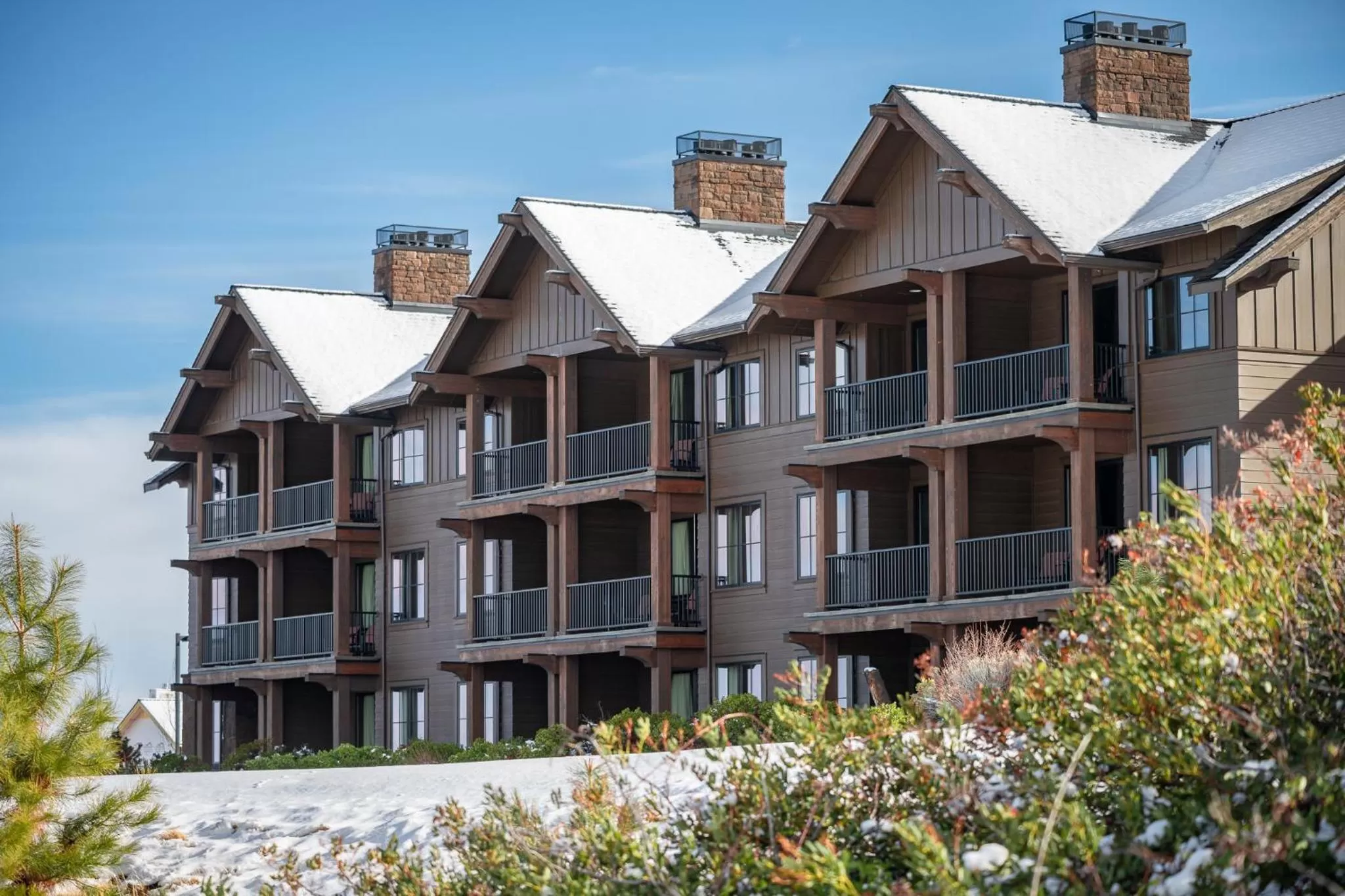 Property building in Tetherow Hotel