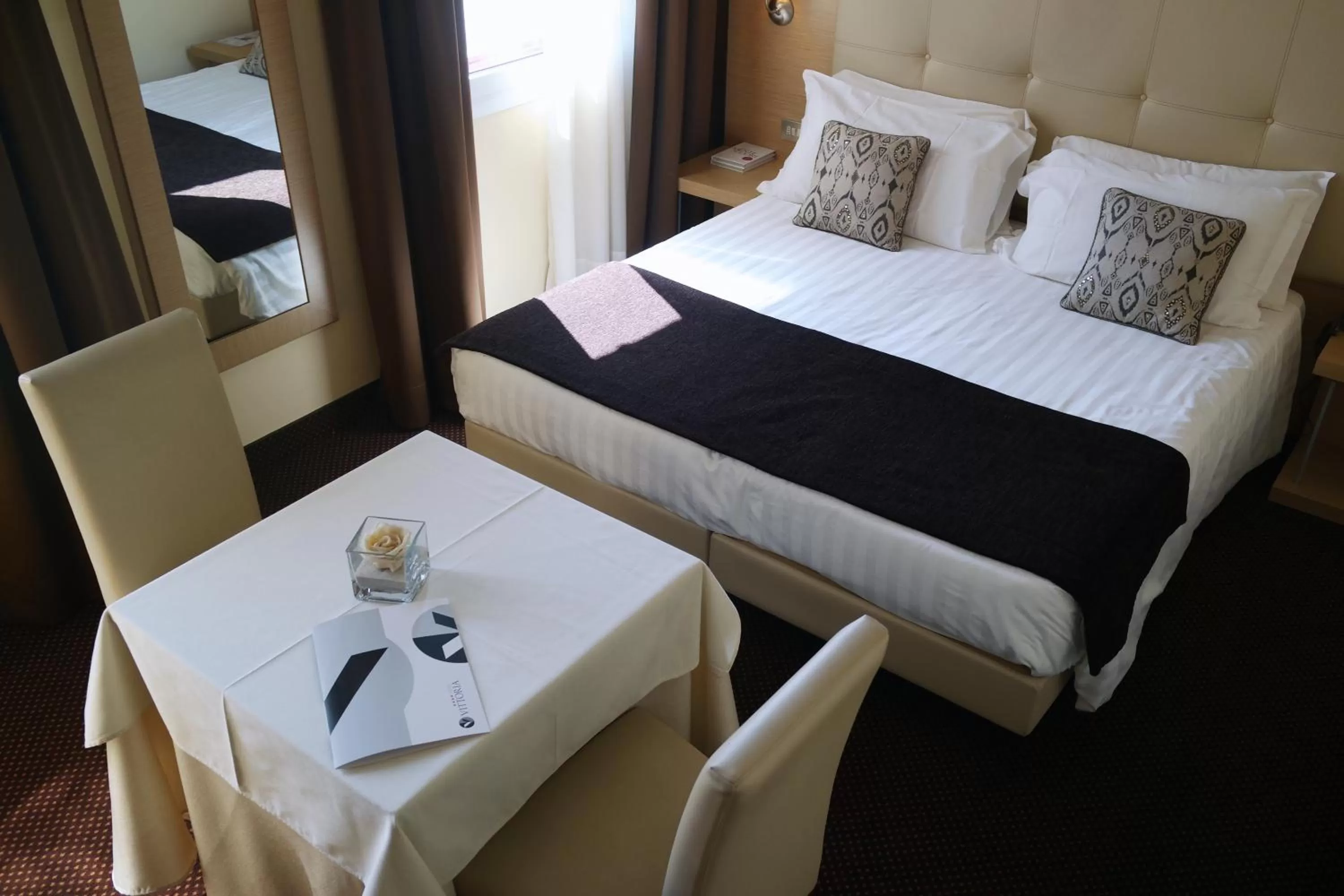 Photo of the whole room, Bed in Hotel Vittoria