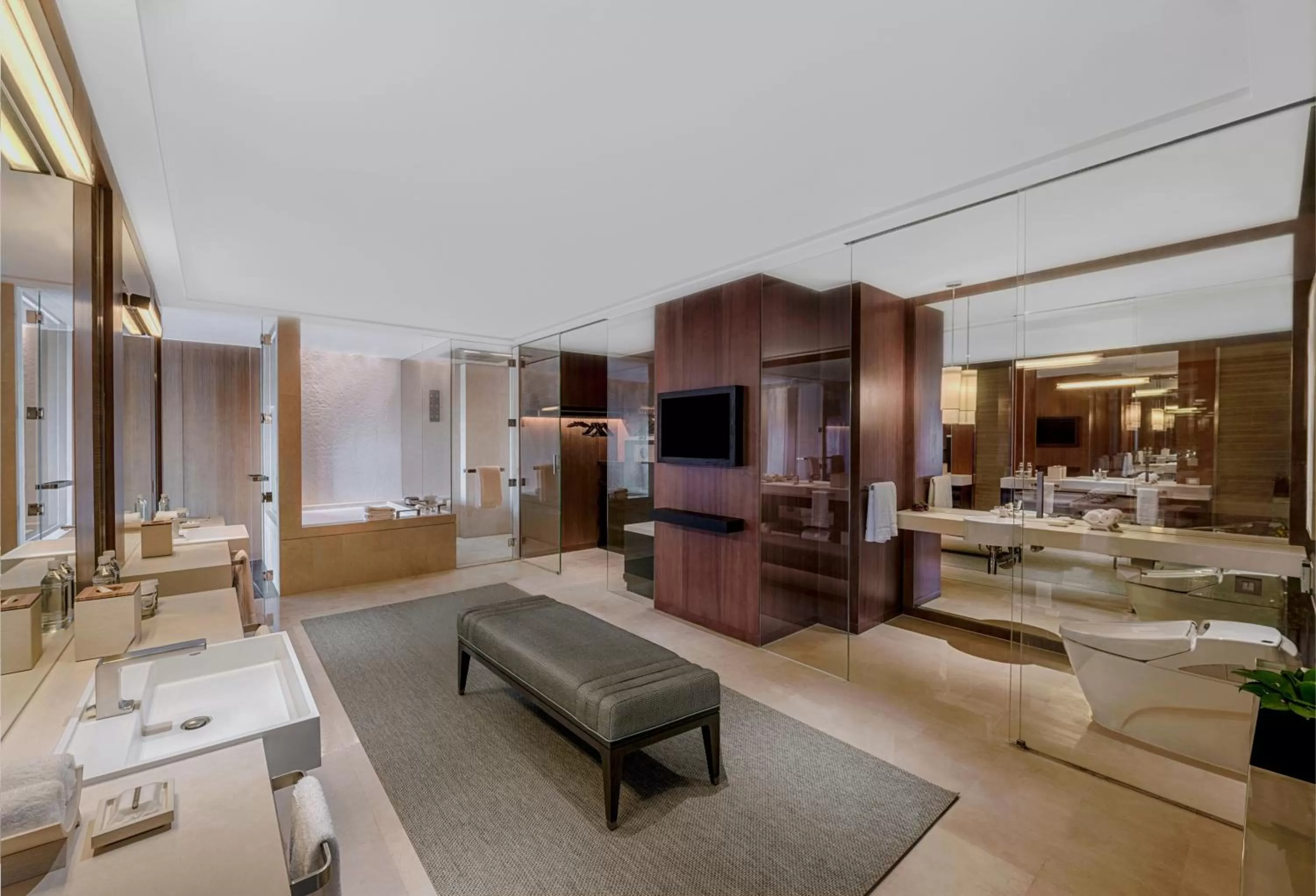 Bathroom in Park Hyatt Beijing