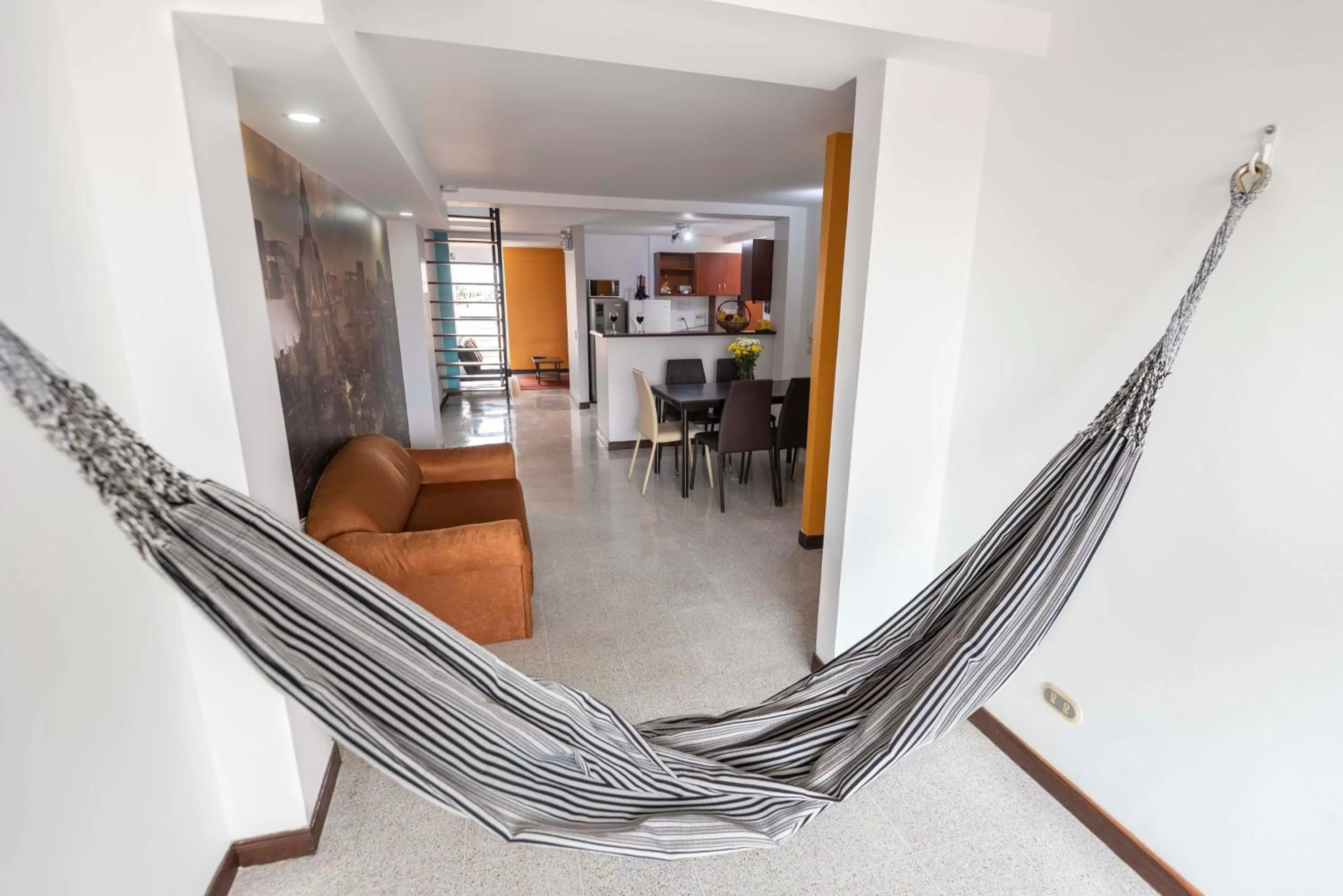 Living room, Dining Area in Poblado Guest House