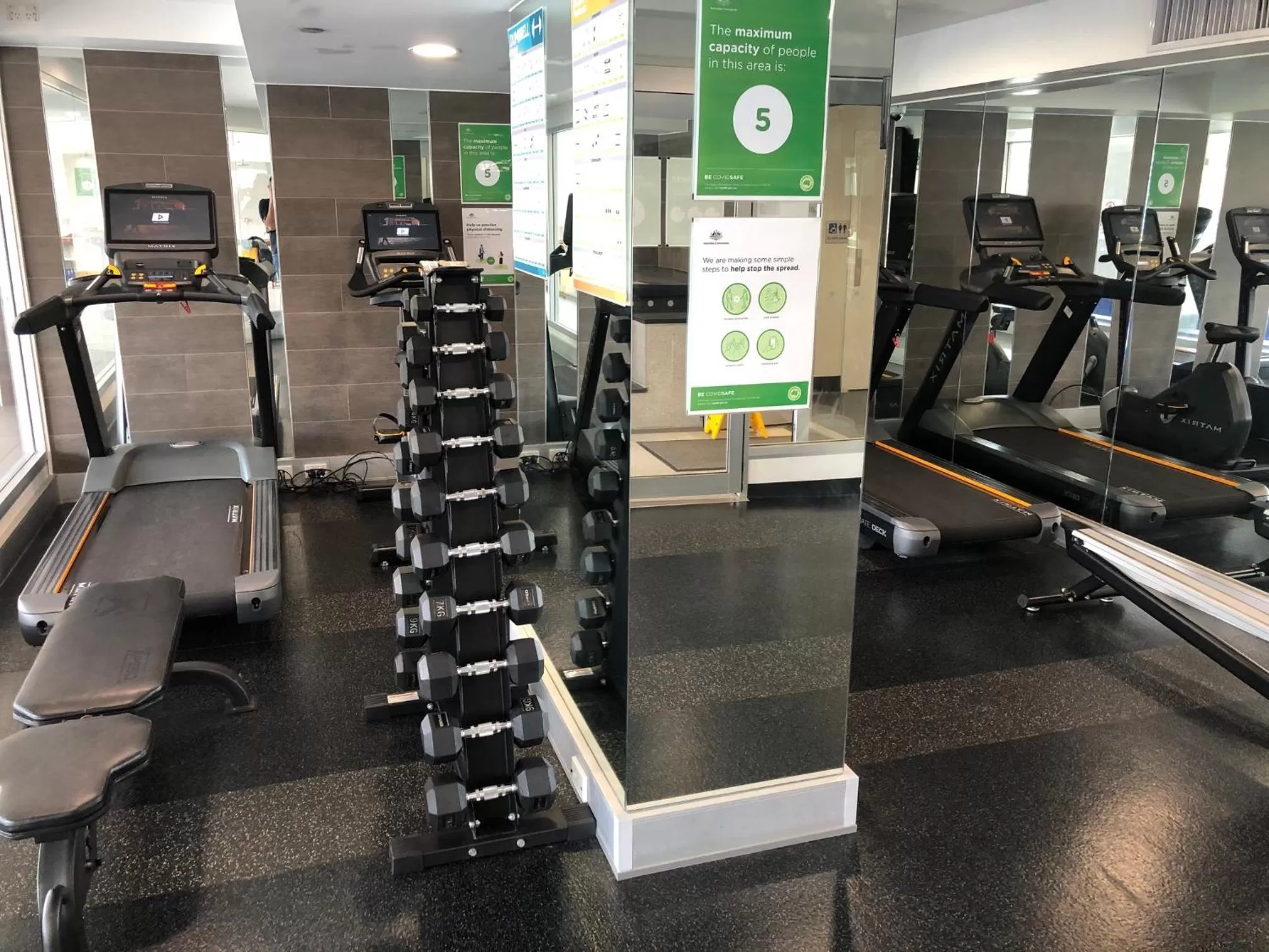 Fitness centre/facilities in Oaks Adelaide Embassy Suites