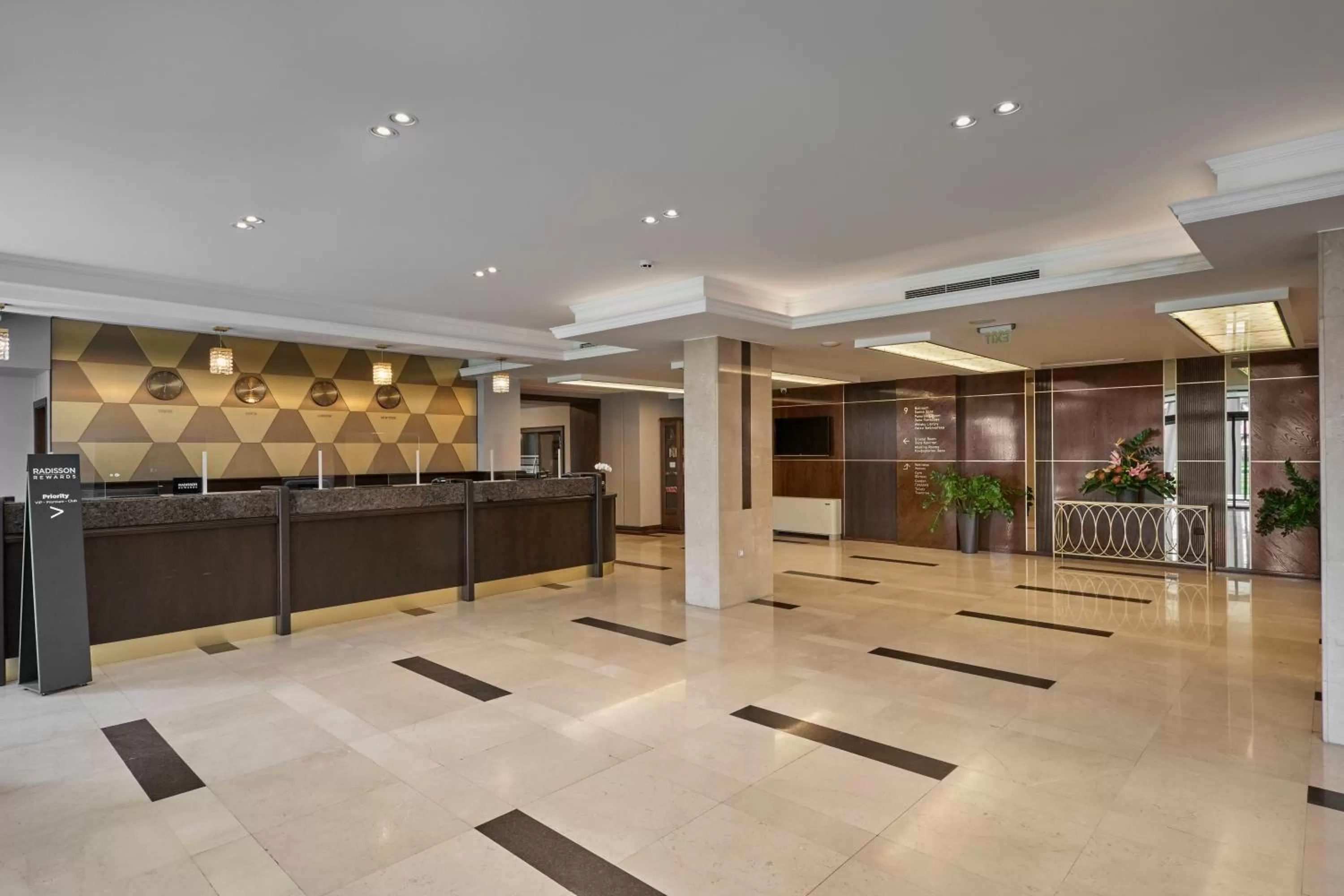 Lobby or reception in Radisson Hotel Plovdiv