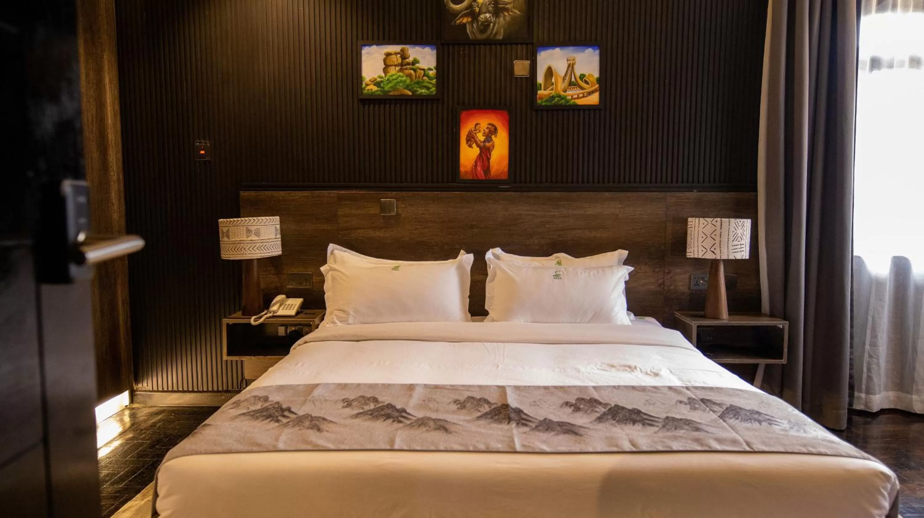 Bed in Gigiri Lion Villas II