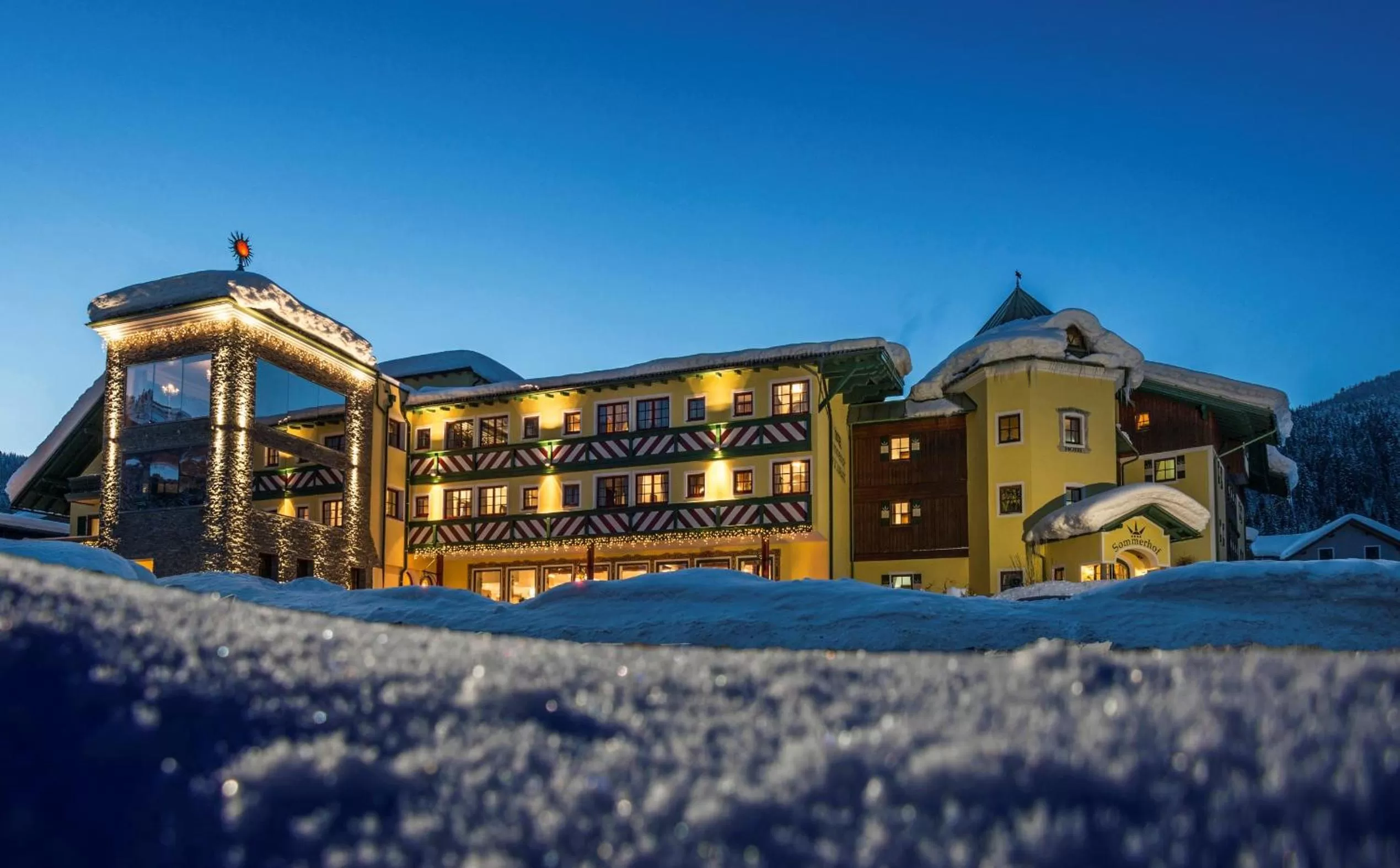 Property building in Hotel Sommerhof