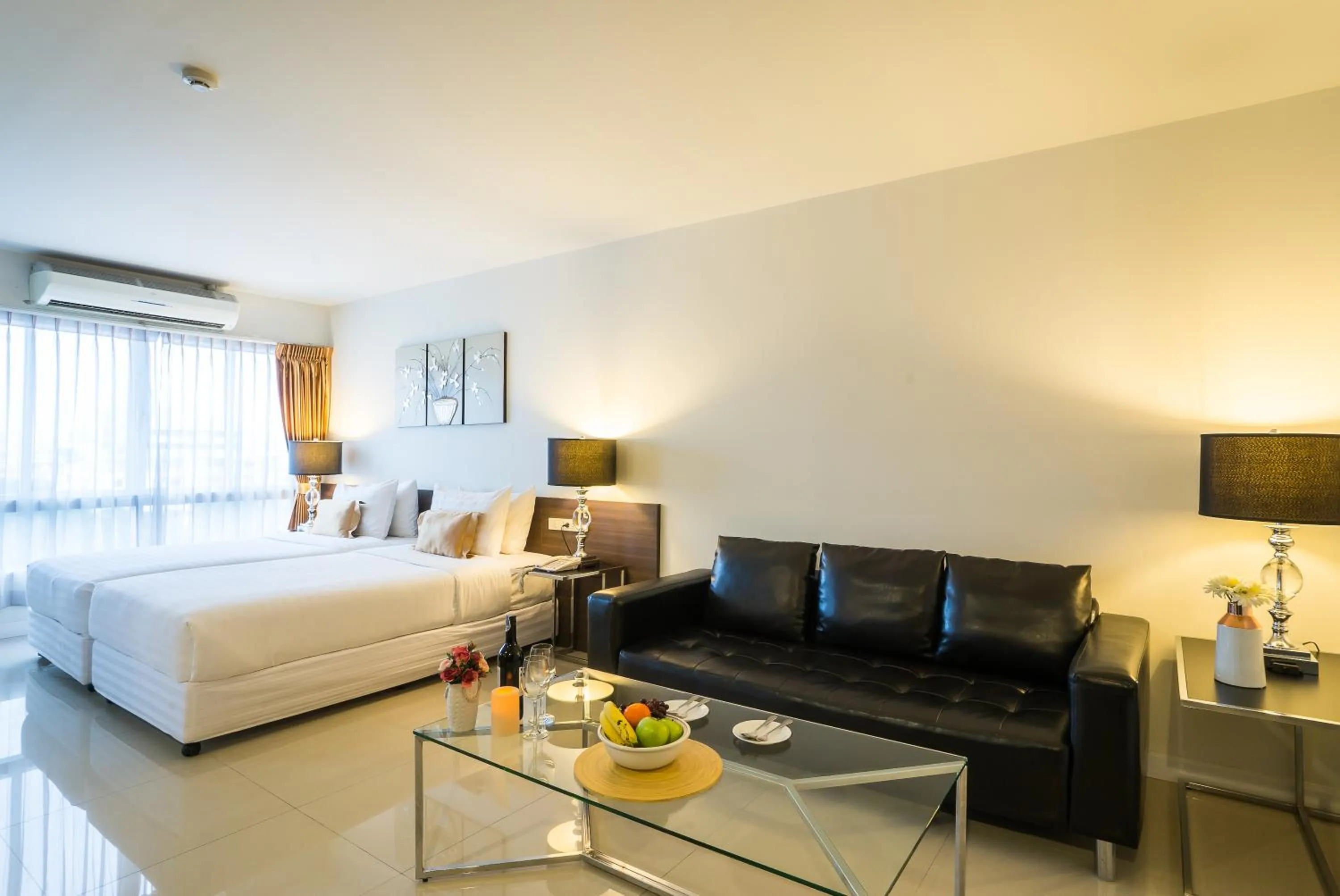 Day, Bed in Beyond Suite