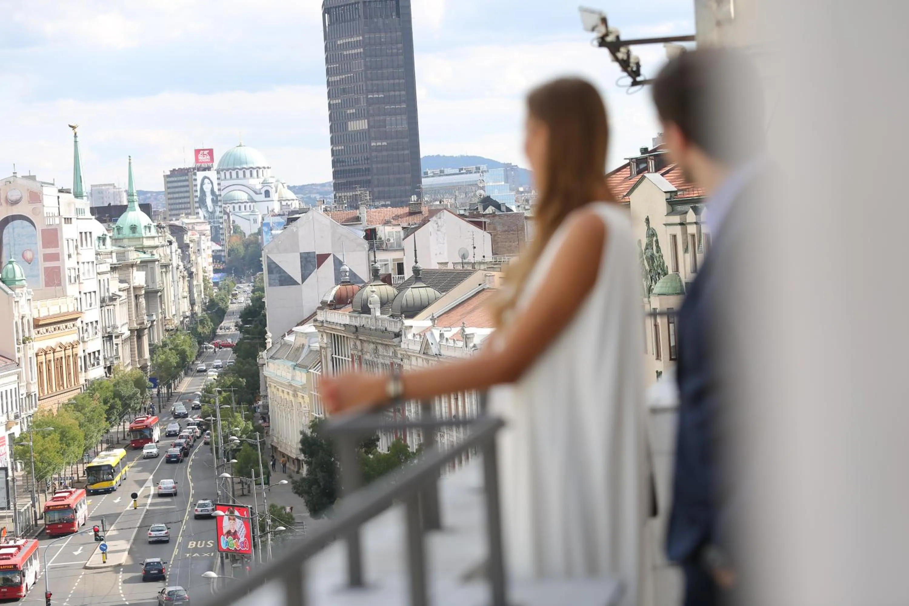 City view in Zepter Hotel Belgrade, member of Zepter Hotels
