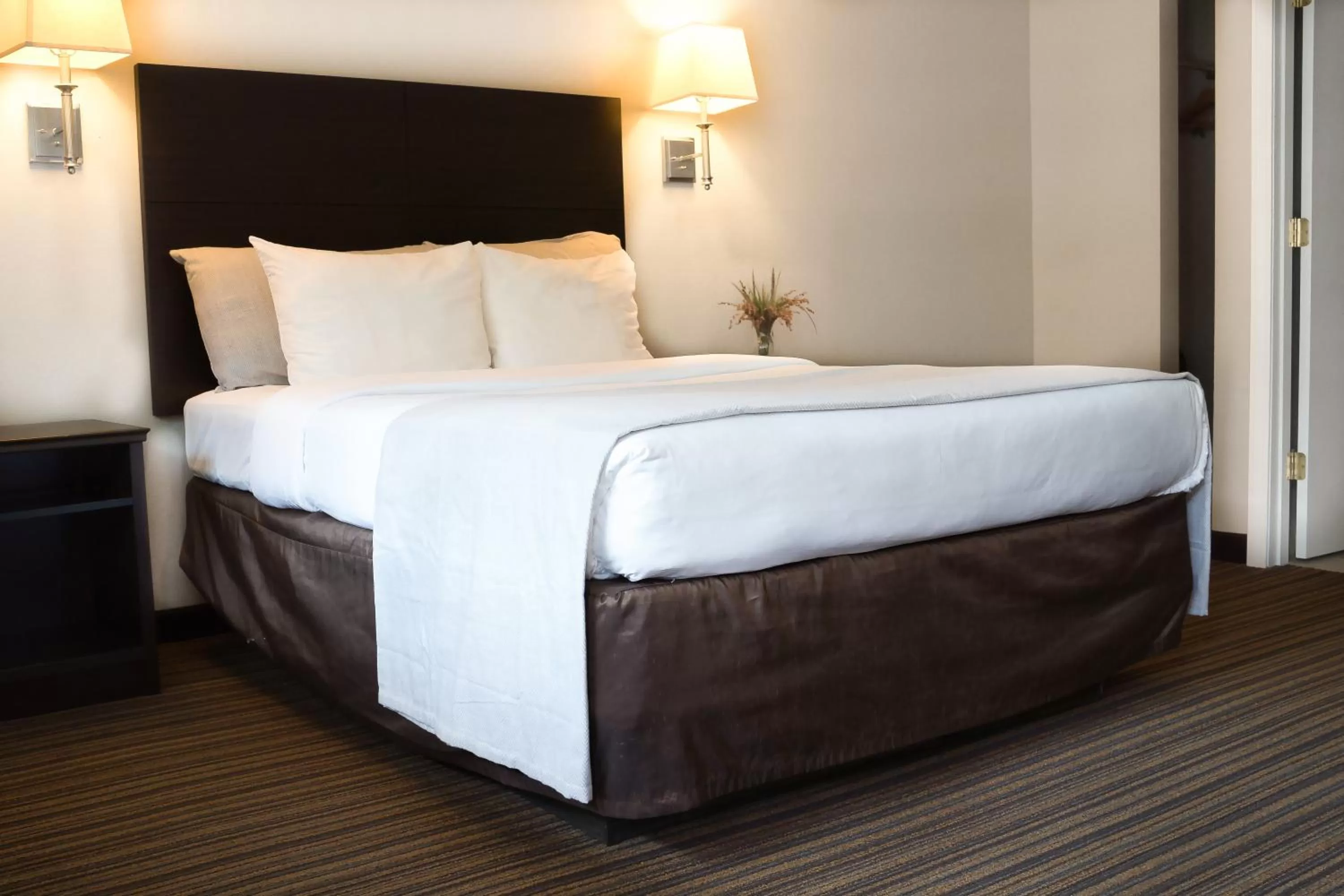 Bed in Align Inn Vermont