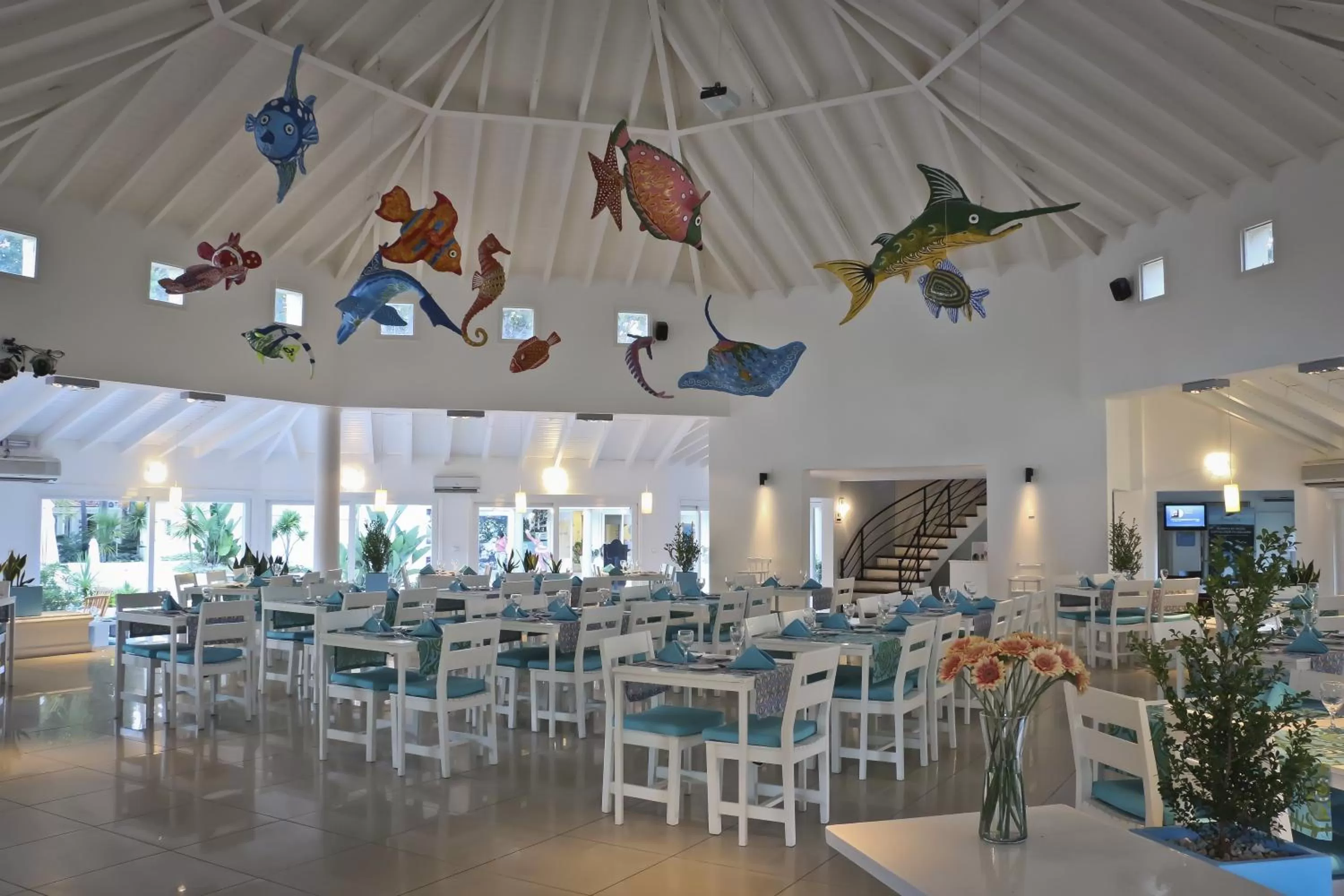 Restaurant/Places to Eat in Solanas Green Park Spa & Resort