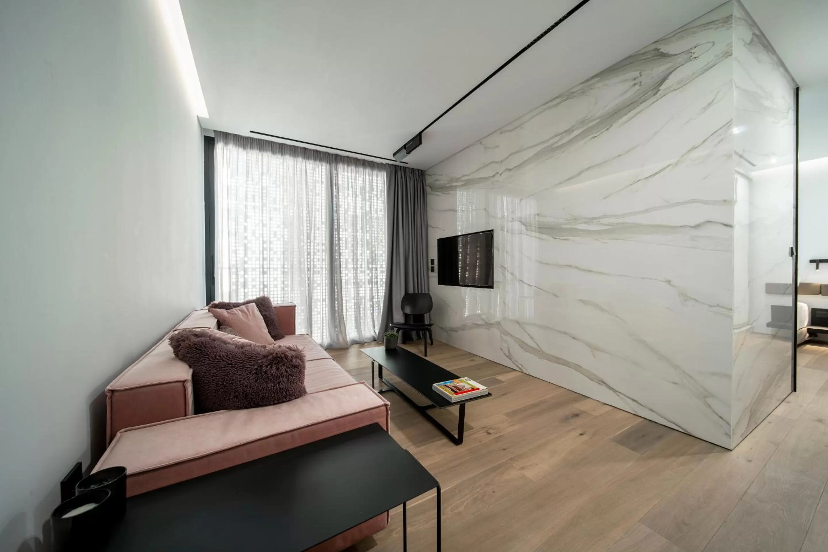 Seating area in The Duke Boutique Suites